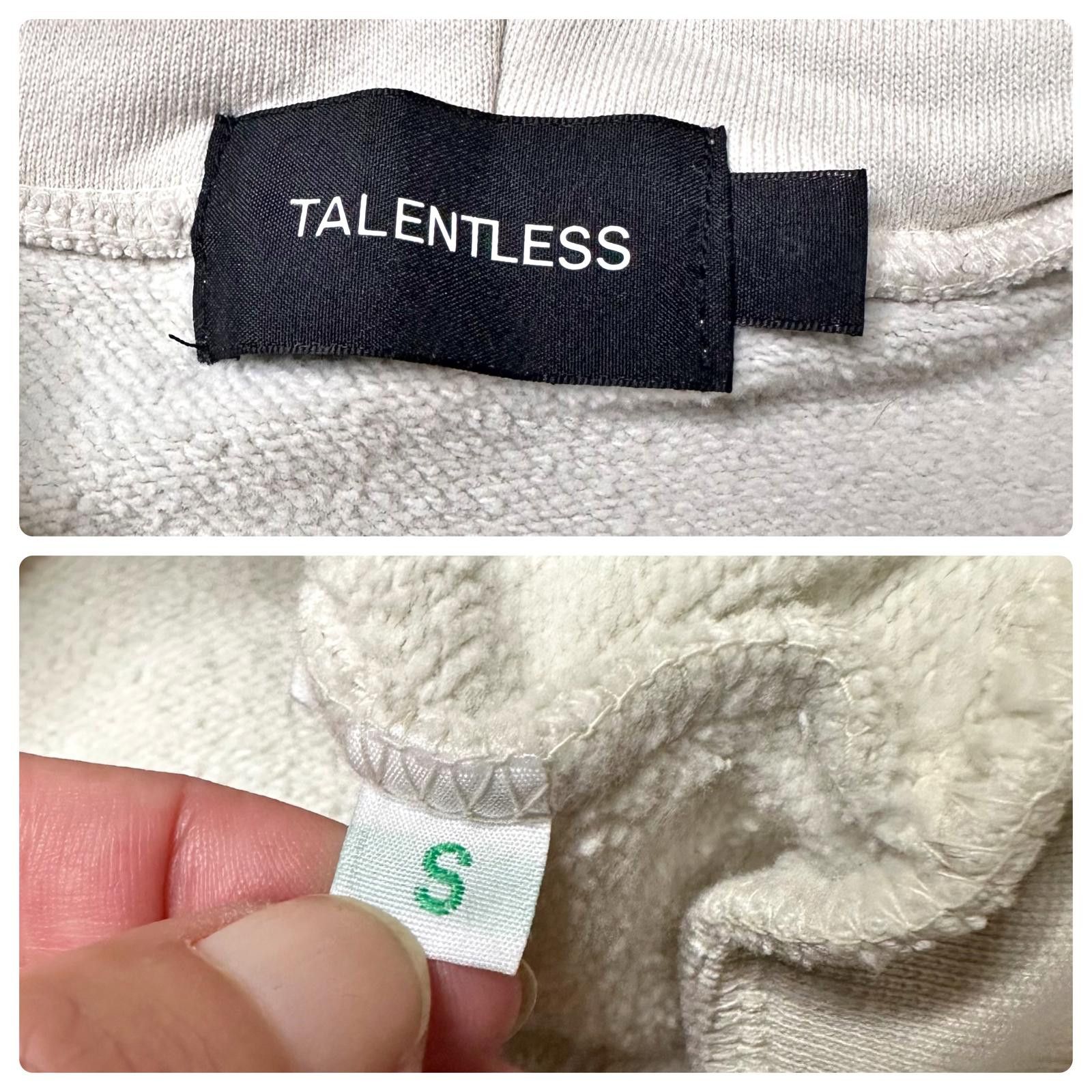 Talentless NWOT Talentless Lightweight Hoodie Cement Men S *Minor Flaw Size US S / EU 44-46 / 1 - 8 Thumbnail