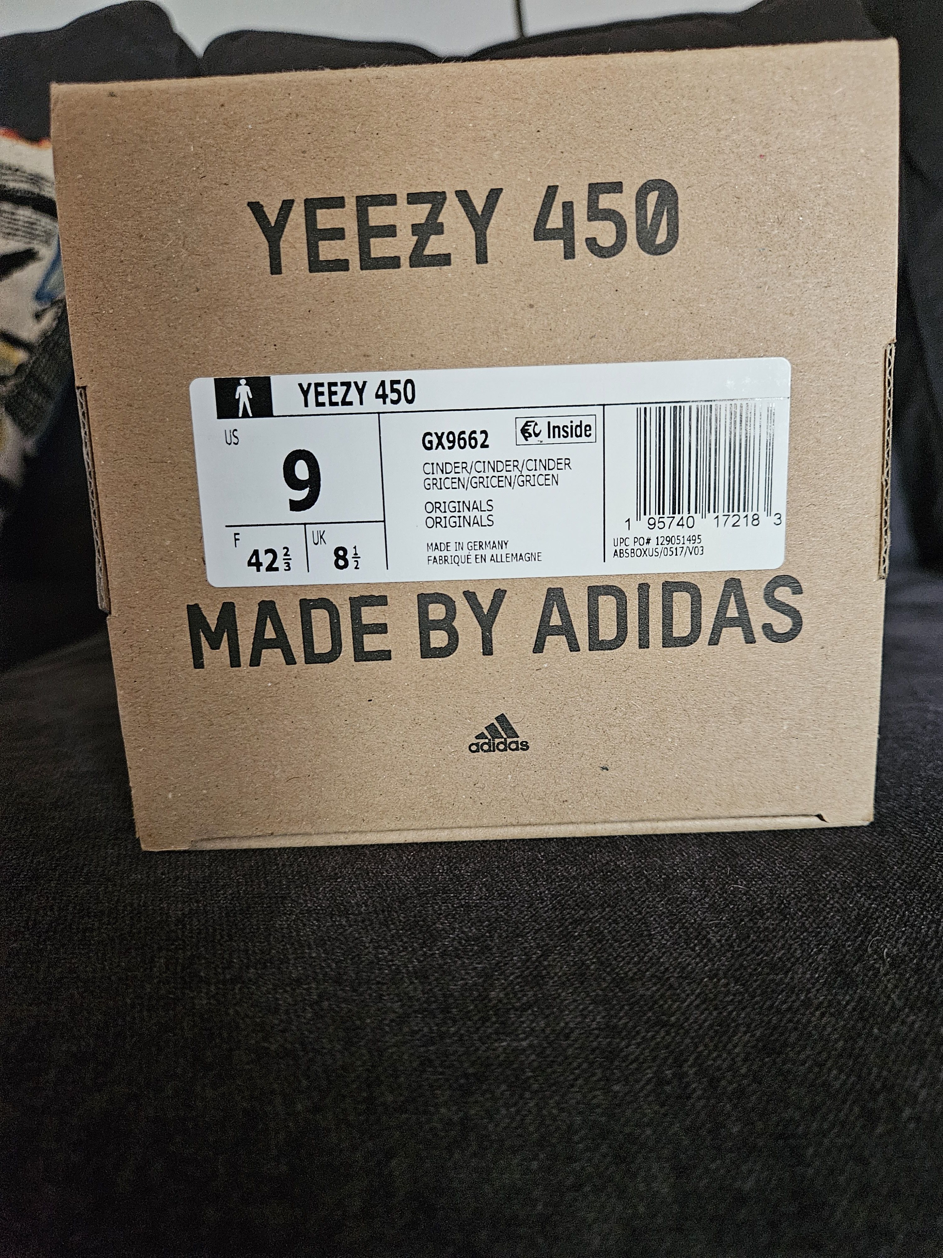 Adidas Yeezy 450 Cinder Size US 9 / EU 42 - 4 Thumbnail