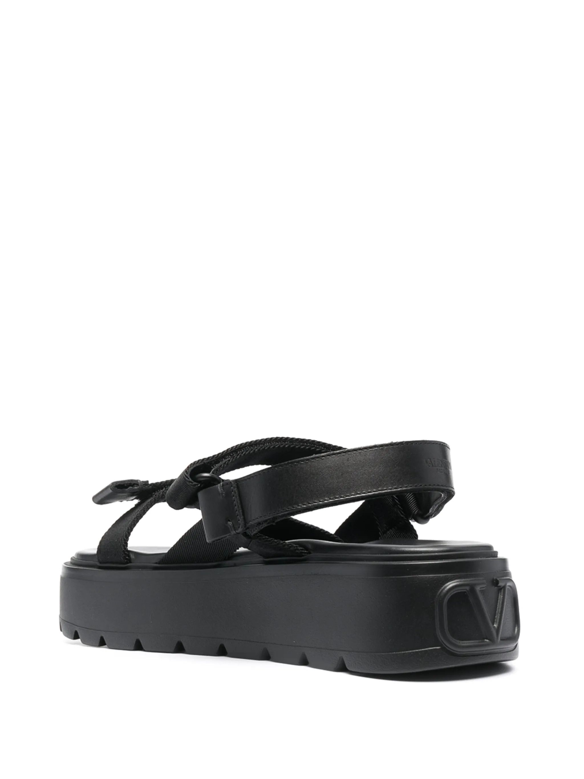 Valentino o1y0525 Sandals in Black Size US 9.5 / EU 42-43 - 3 Thumbnail