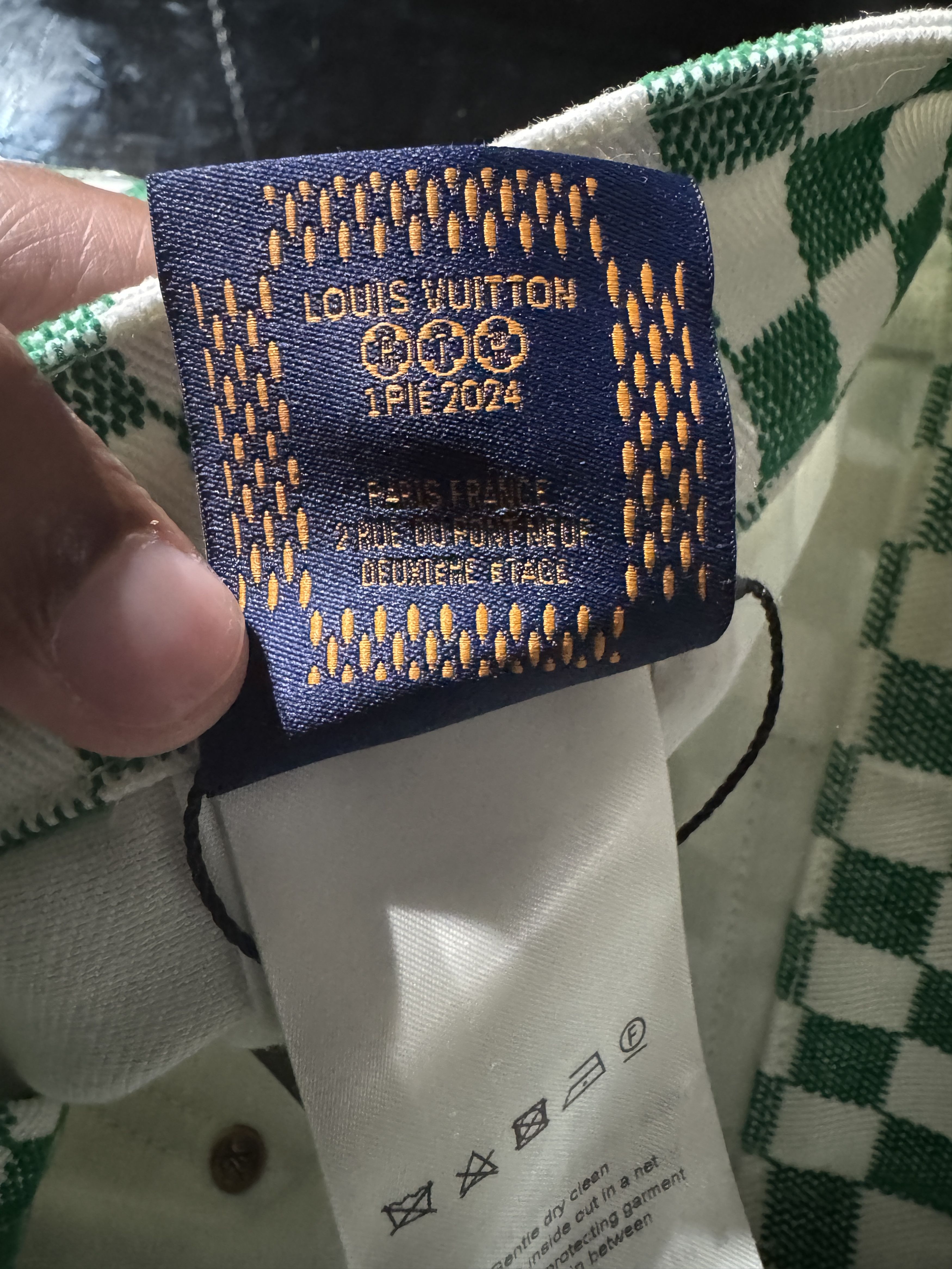 Louis Vuitton Fuzzy Damier Flared Jeans Size US 32 / EU 48 - 5 Thumbnail