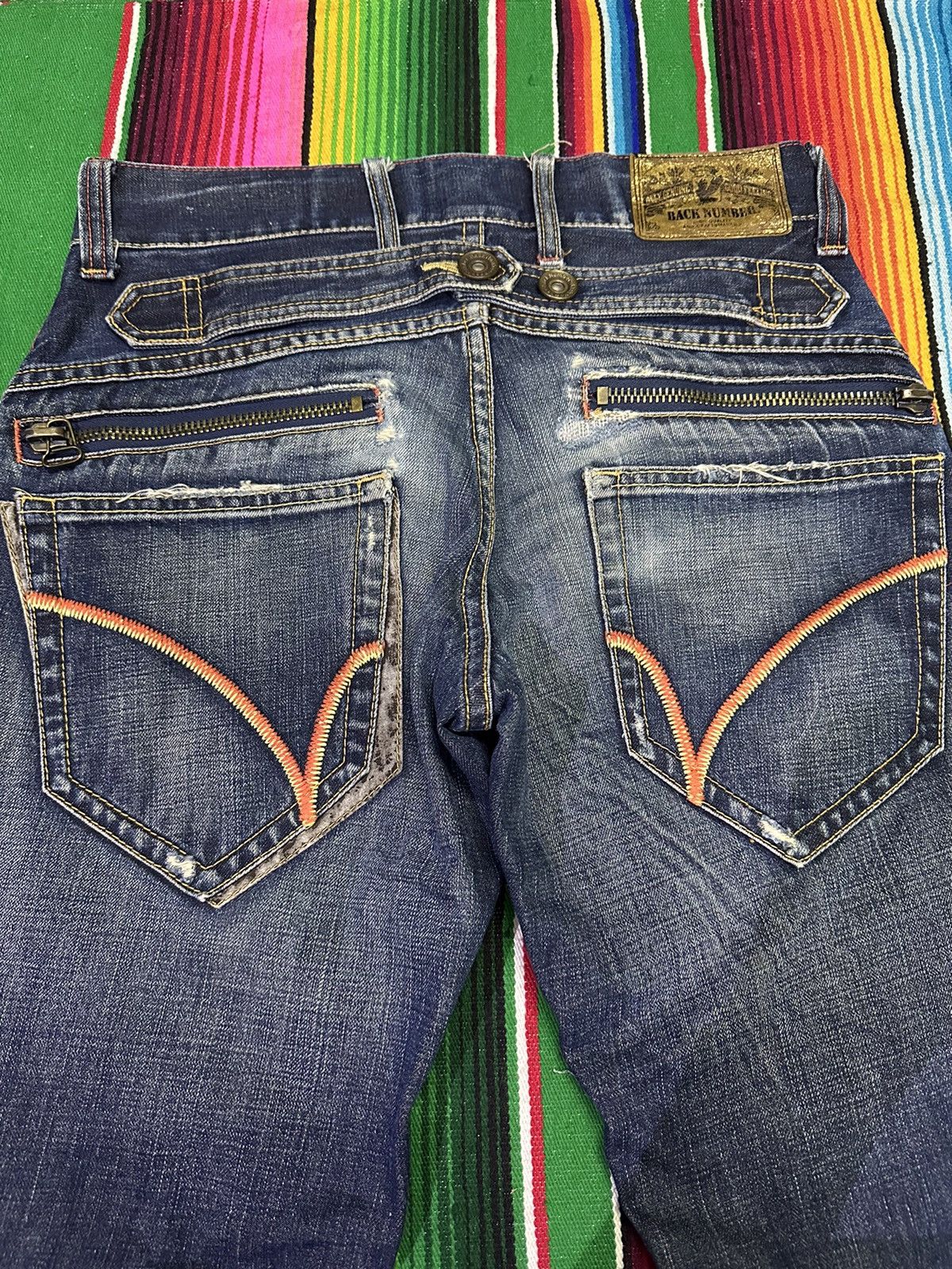 Kapital 💥Japanese Brand💥 Back Number Denime Buckle Back 💥 Size US 30 / EU 46 - 5 Thumbnail