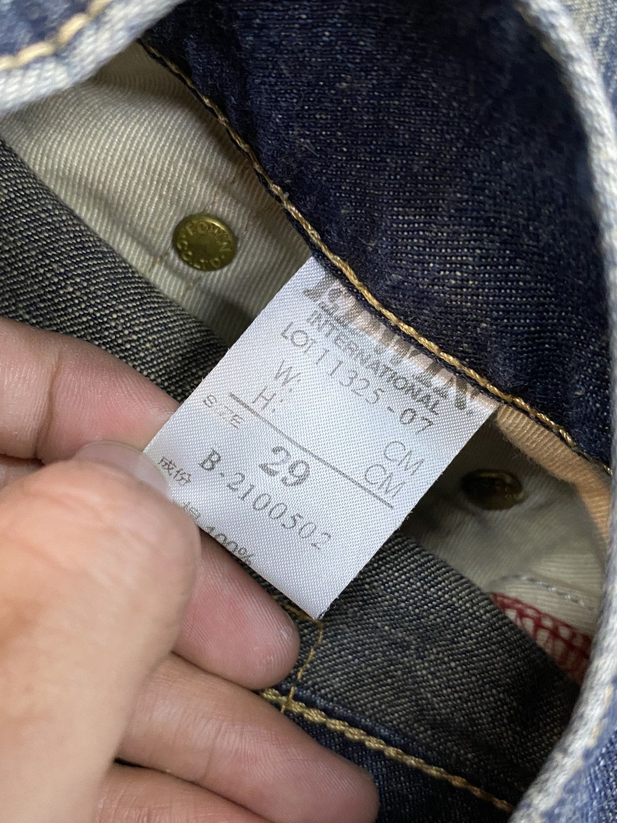 Edwin × If Six Was Nine × Le Grande Bleu (L.G.B.) 💥bindding offer💥 flared vintage edwin western pant Size US 30 / EU 46 - 7 Thumbnail