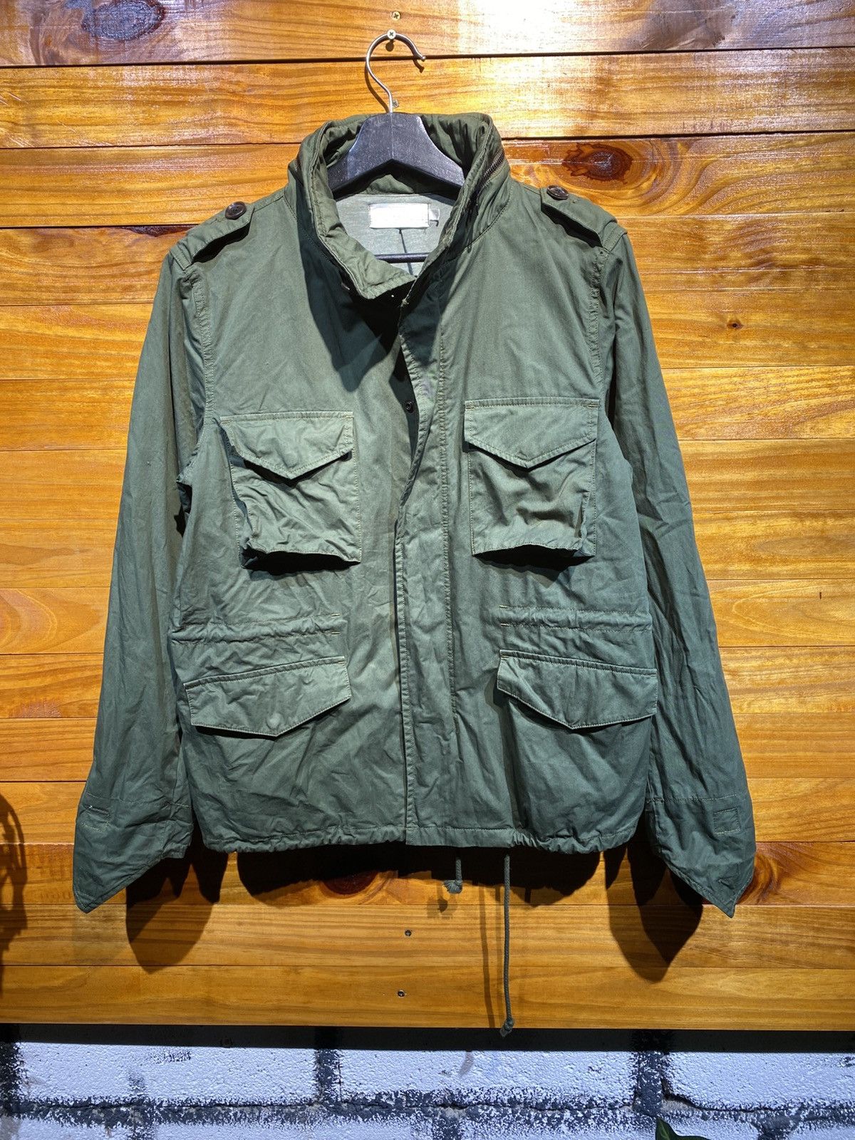 Slick Vintage Slick Military Field Jacket – Olive Green Utility Size US S / EU 44-46 / 1 - 3 Thumbnail