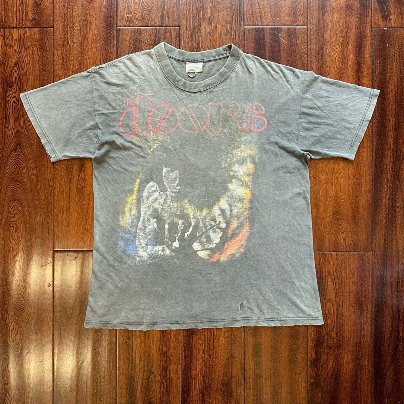 Vintage The Doors Vintage Faded 90s Tee Size US M / EU 48-50 / 2 - 1 Thumbnail