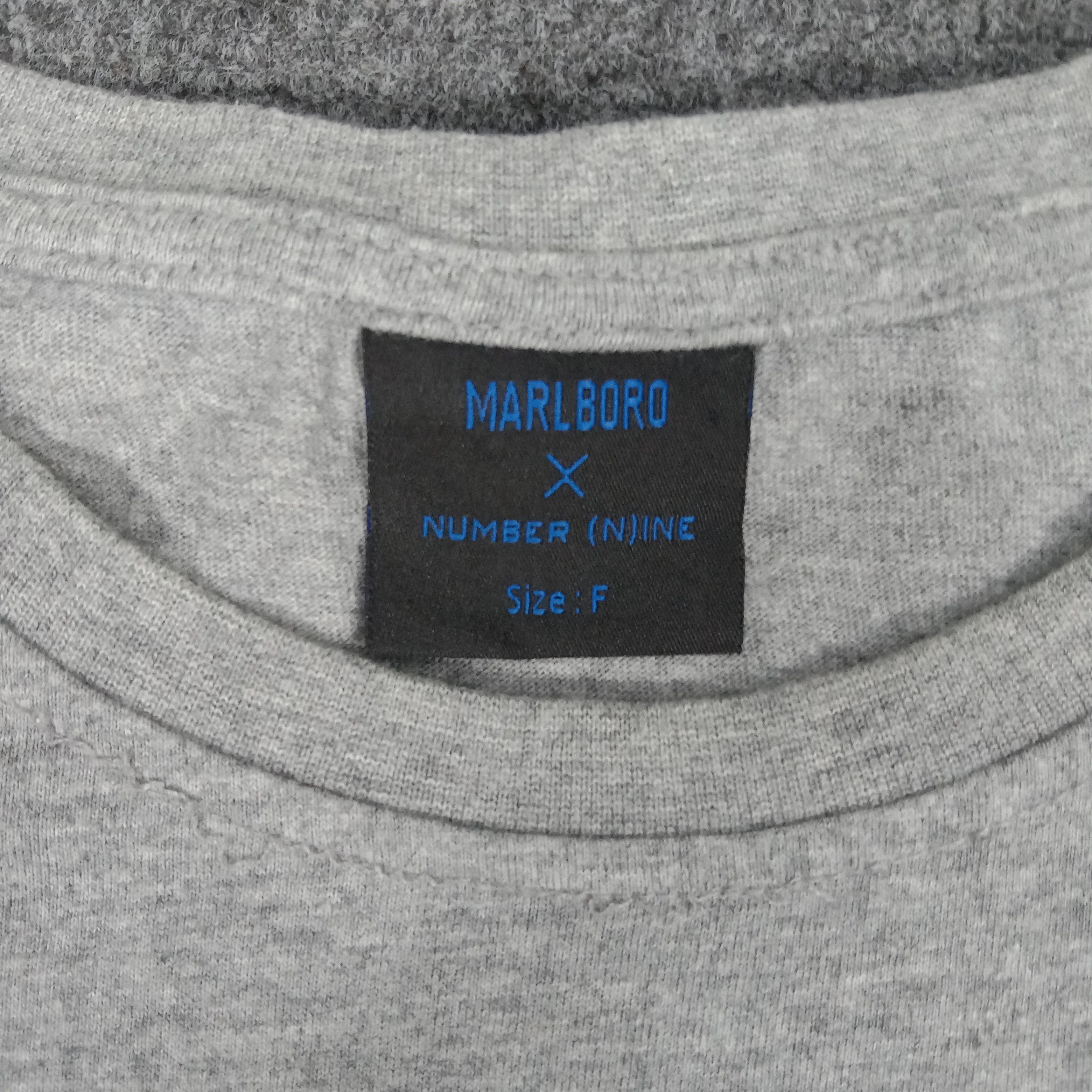 Marlboro × Number (N)ine × Vintage Number (N)ine X Marlboro Moon Japanese Brand Tshirt Size US M / EU 48-50 / 2 - 3 Thumbnail