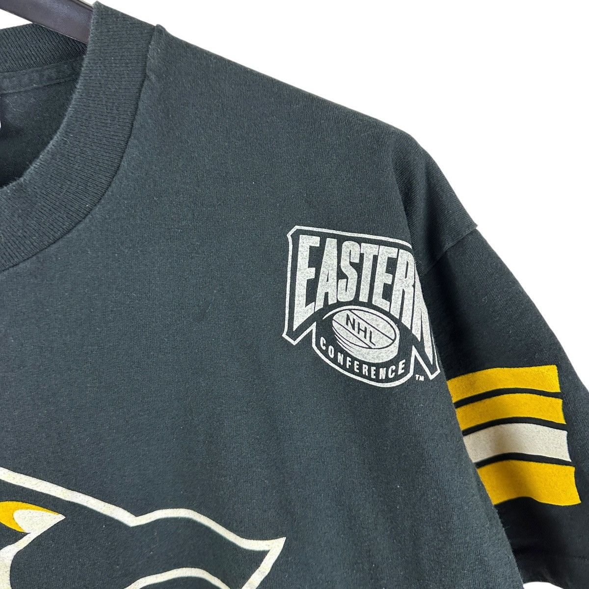 Salem Sportswear × Vintage Vintage 90s Salem Sportswear Pittsburgh Penguins Shirt Size US L / EU 52-54 / 3 - 6 Thumbnail