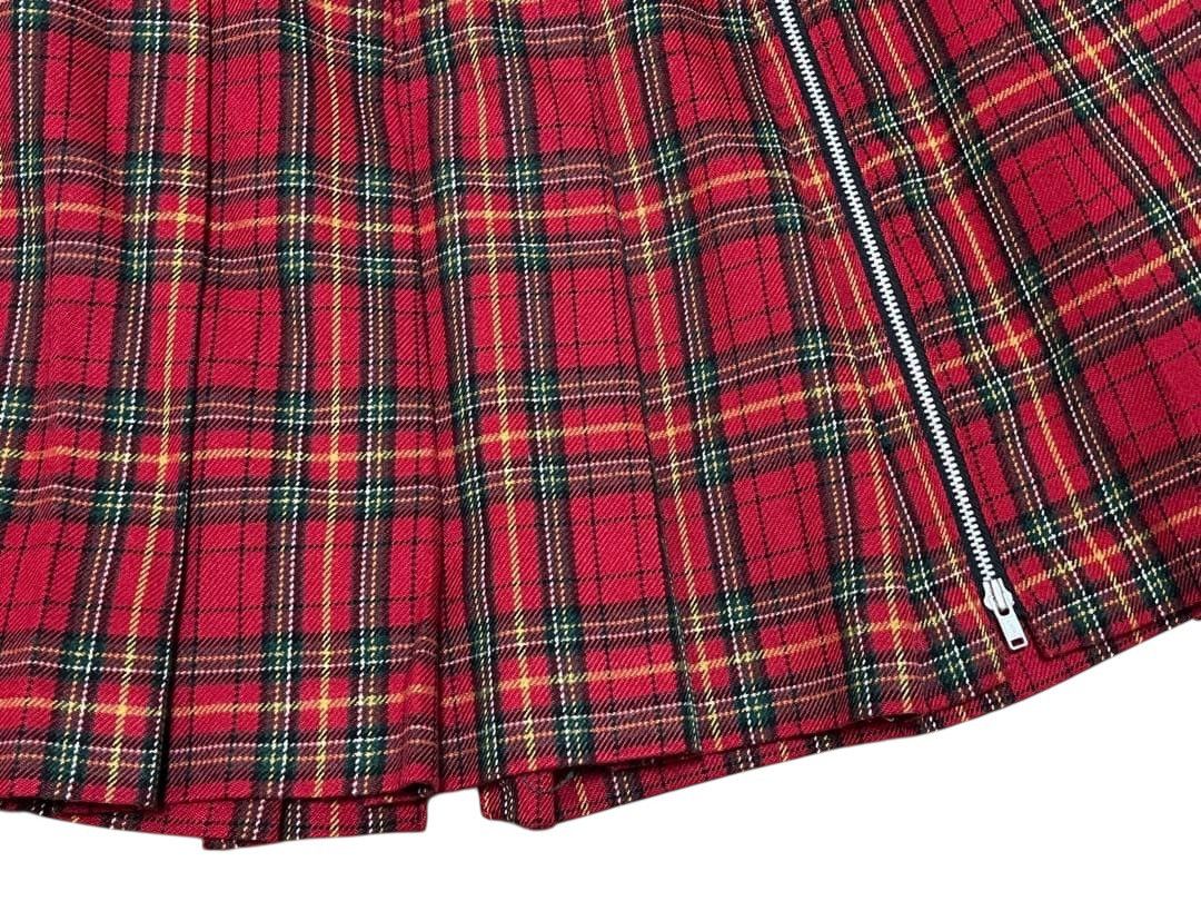 If Six Was Nine Vintage CHOOP Japan Tartan Punk Goth Hypebeast RARE Skirts Size 26" / US 2 / IT 38 - 5 Thumbnail