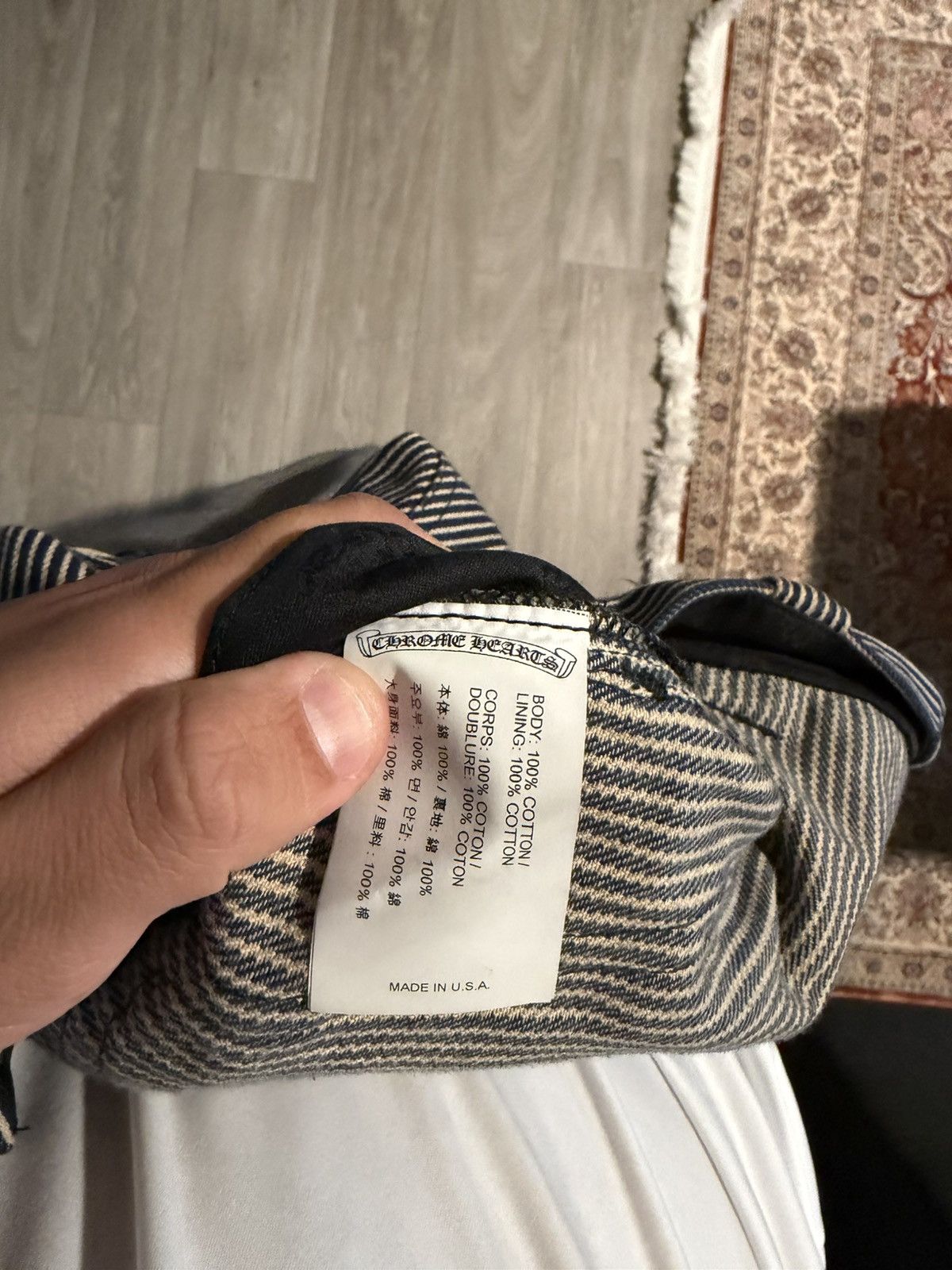 Chrome Hearts Chrome Hearts Stripped Double Knee Size US 32 / EU 48 - 4 Thumbnail