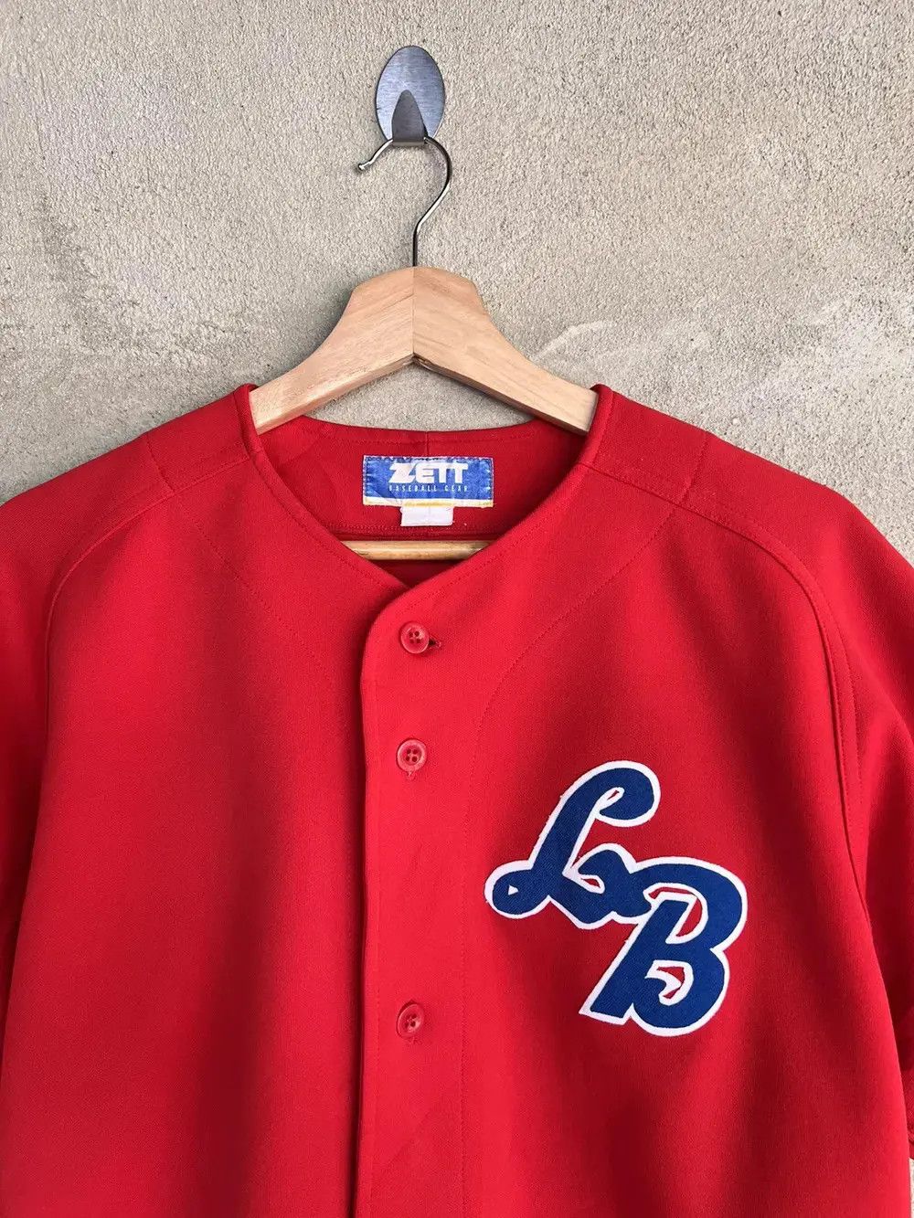 Japanese Brand Japanese Brand Zett Baseball Shirt Button Size US M / EU 48-50 / 2 - 3 Thumbnail