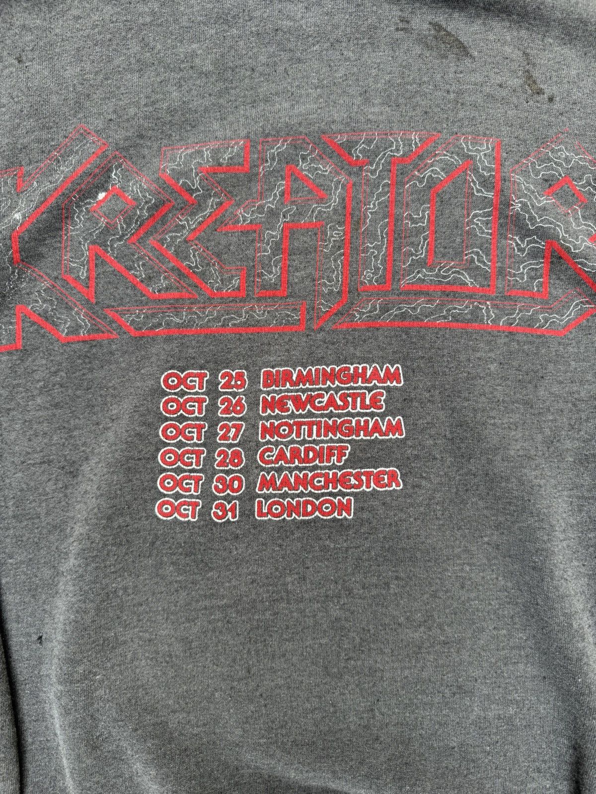 Band Tees Vintage 80s Kreator Sweatshirt Size US L / EU 52-54 / 3 - 4 Thumbnail