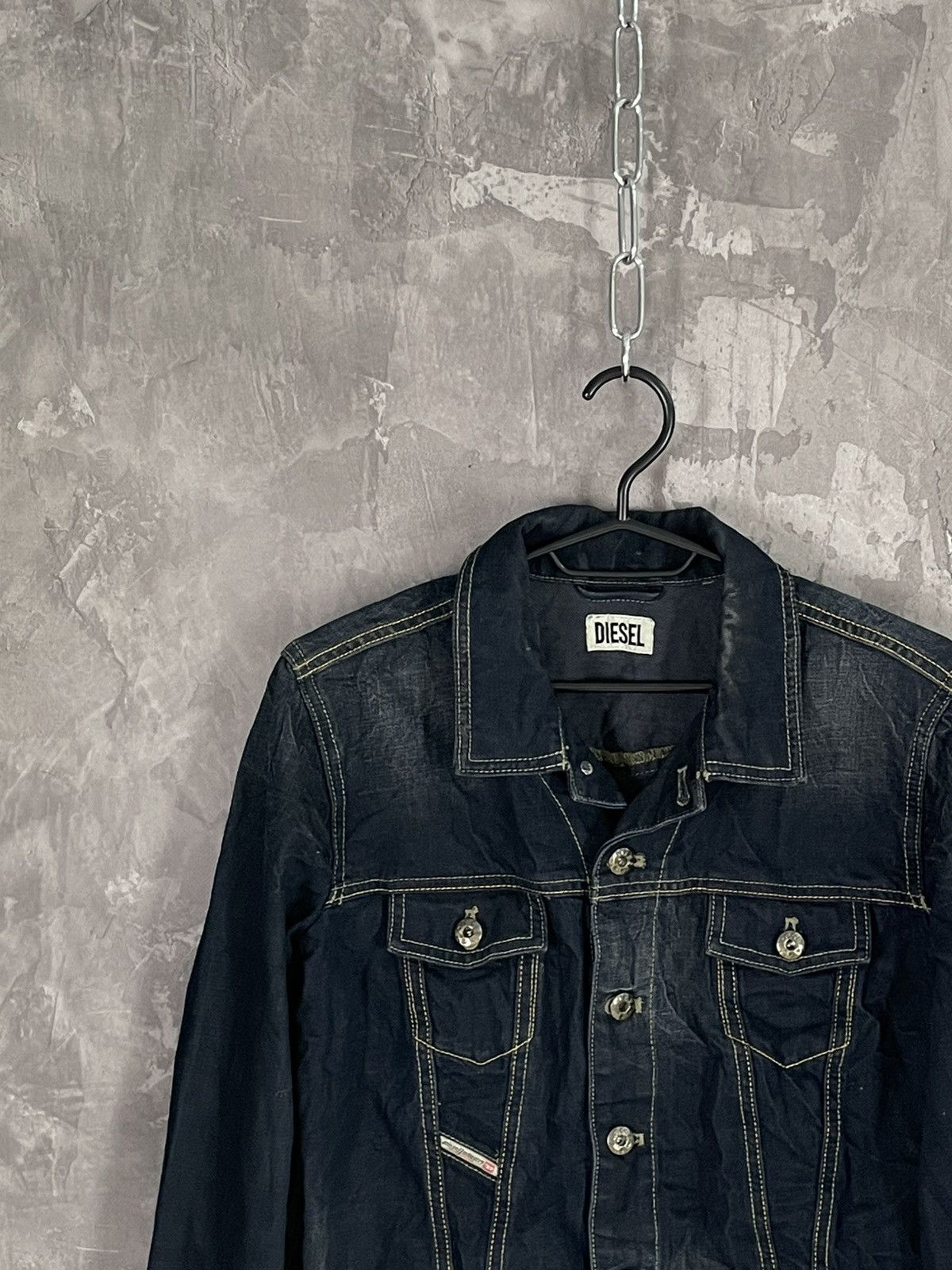 Diesel Vintage Denim Jacket Y2K Grunge