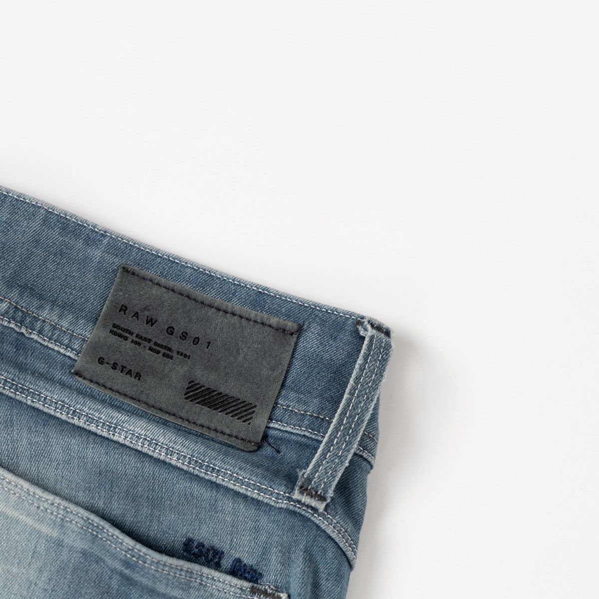 G-Star G-Star Raw Lynn Skinny Womens Blue Jeans Mid Rise Stretch Size 27" / US 4 / IT 40 - 7 Thumbnail