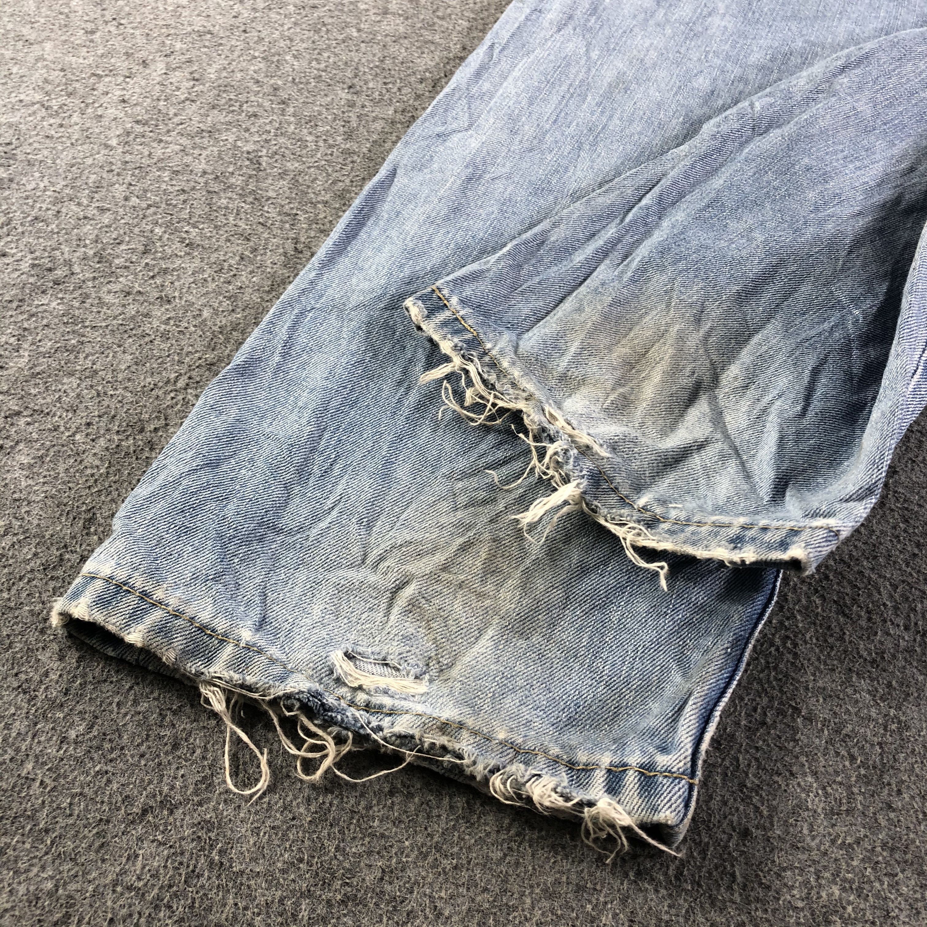 Levi's Vintage Blue Wash Levis 505 Jeans-J3298 Size US 35 - 6 Thumbnail