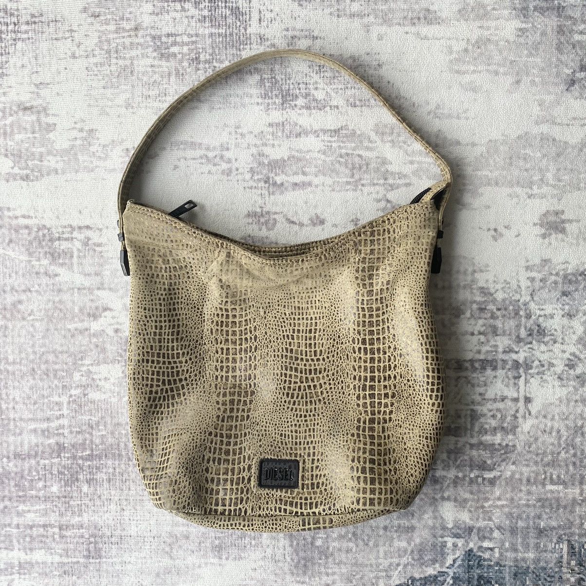 Diesel Vintage Diesel Snake Print Shoulder Bag Size ONE SIZE - 1 Thumbnail
