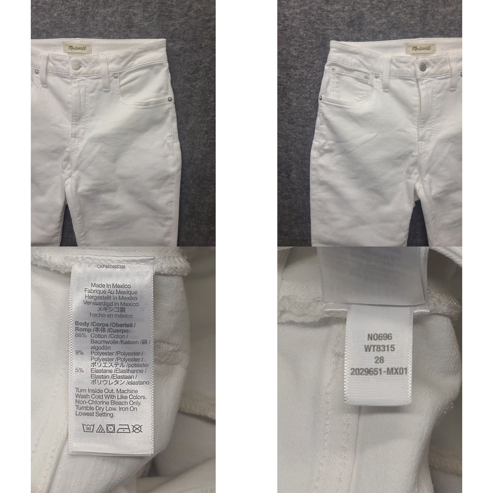 Madewell Madewell Jeans Womens 28x28 Curvy Kick Out Flared High Rise Stretch Comfort Jeans Size 28" / US 6 / IT 42 - 8 Thumbnail
