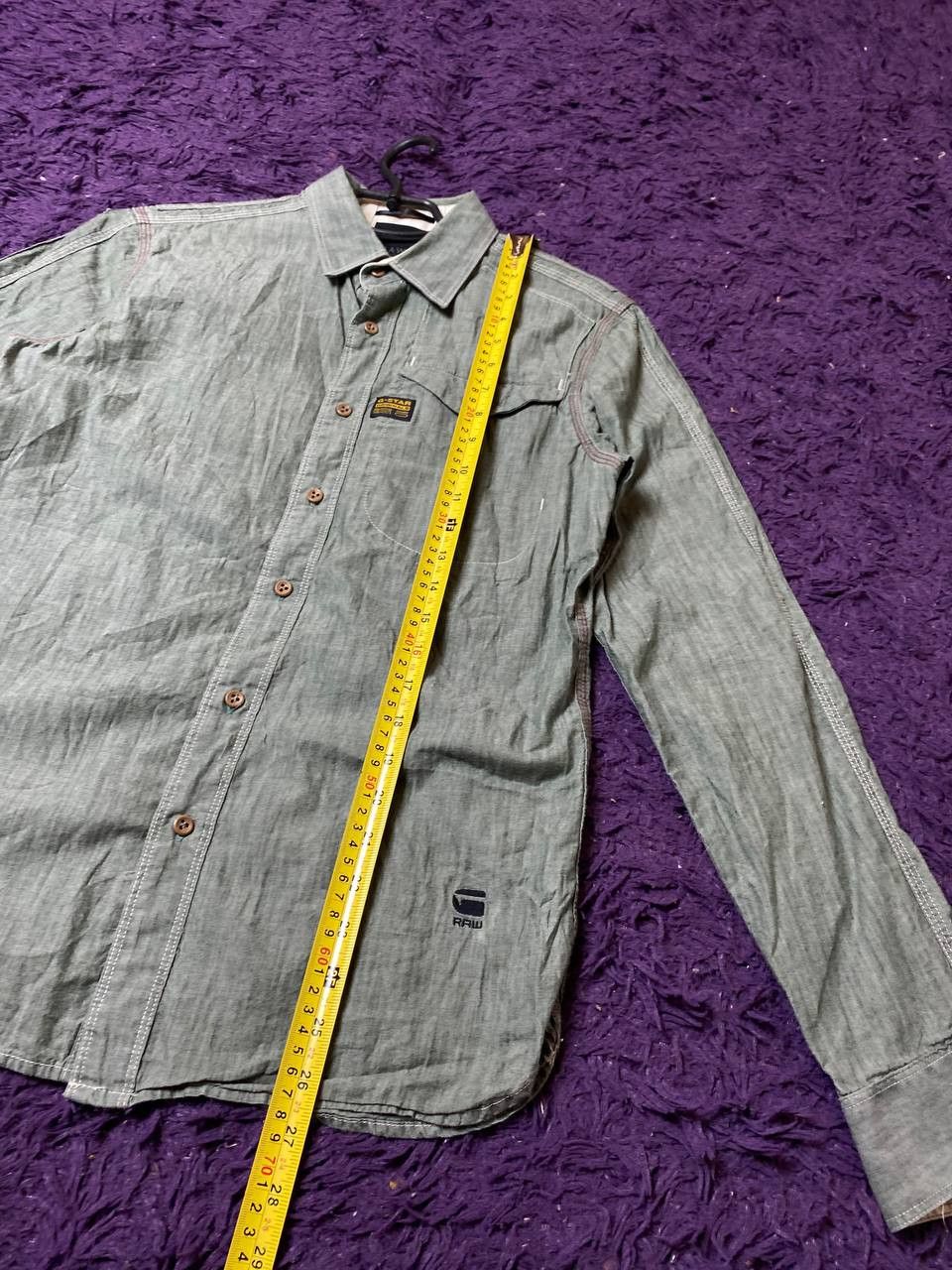 G-Star Vintage G-Star Raw Streetwear Button Up Shirt Size M Size US M / EU 48-50 / 2 - 11 Thumbnail