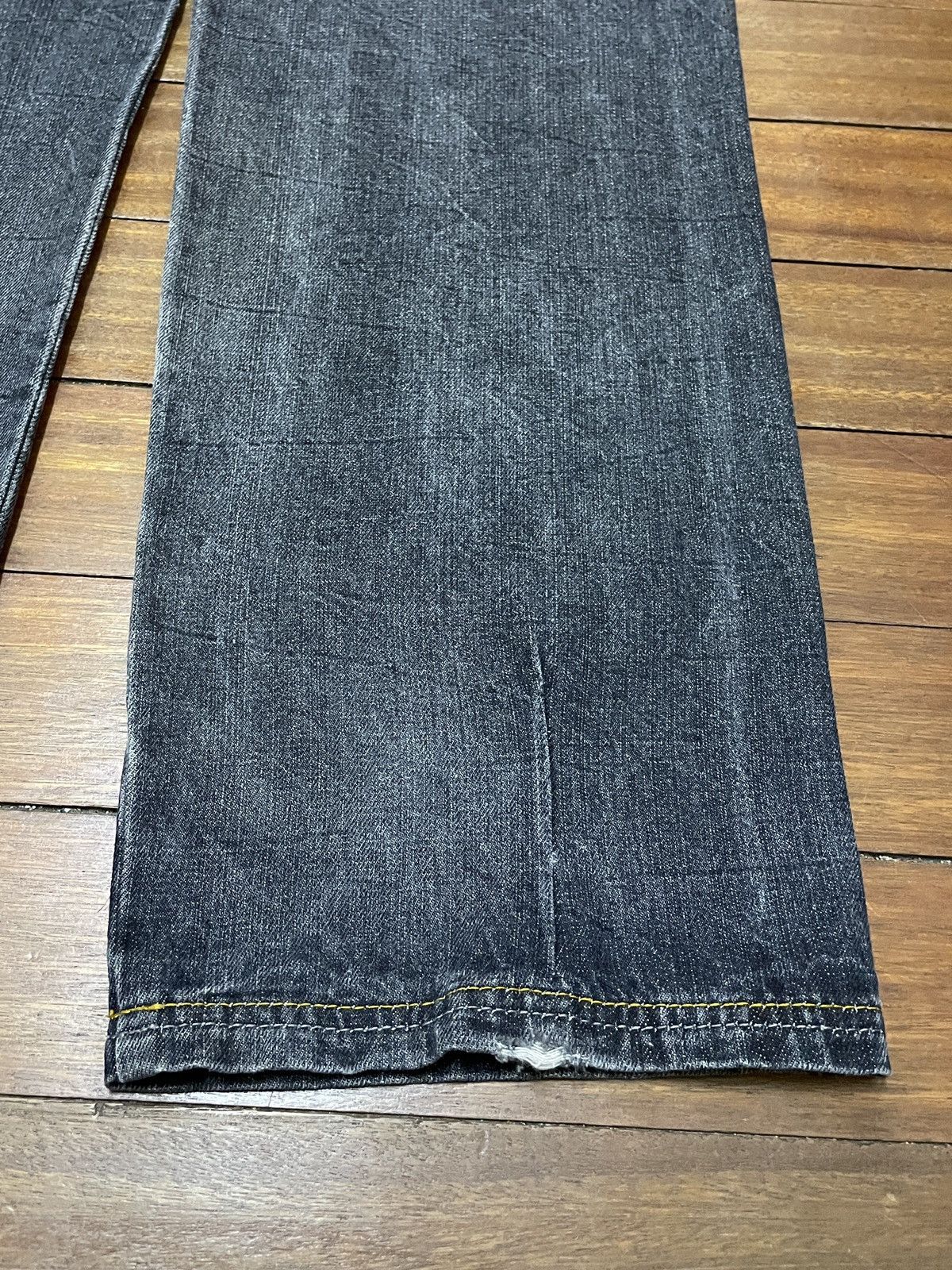 Phat Farm × Vintage Rare Design Vintage Brand Phat Farm Rapper Baggy Jeans 2000s Size US 36 / EU 52 - 8 Thumbnail
