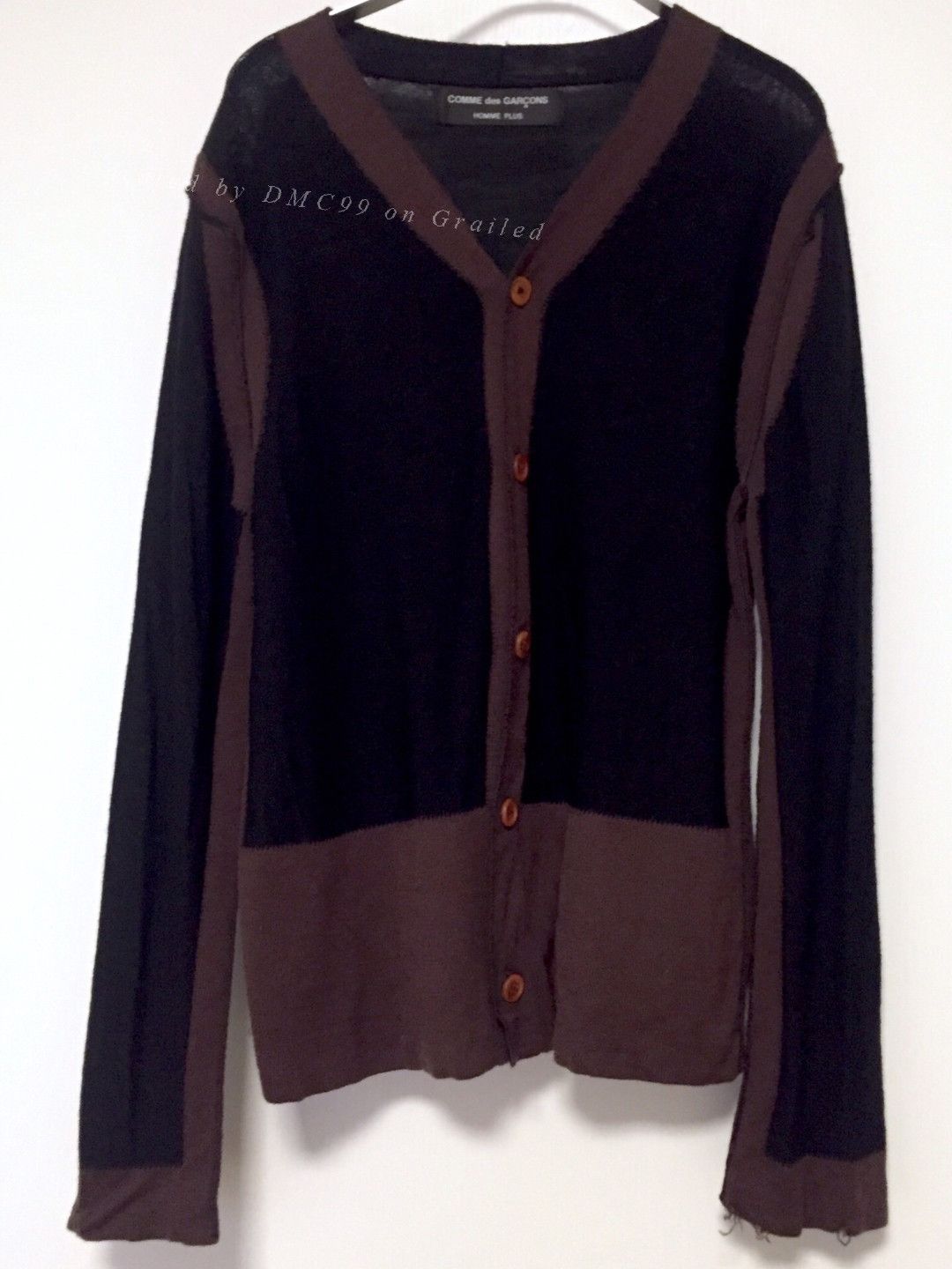 Comme des Garcons Homme Plus Comme des Garcons Plus Archive Wool Cardigan Size US M / EU 48-50 / 2 - 1 Thumbnail