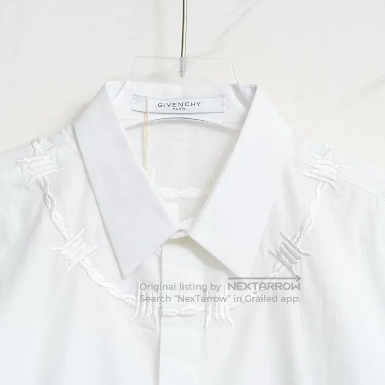 Other Givenchy Heavy Duty Embroidered Shirt Size US M / EU 48-50 / 2 - 2 Thumbnail