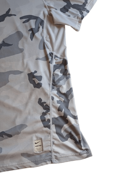 Nike Nike Pro training perforated camouflage t shirt Size US XL / EU 56 / 4 - 11 Thumbnail