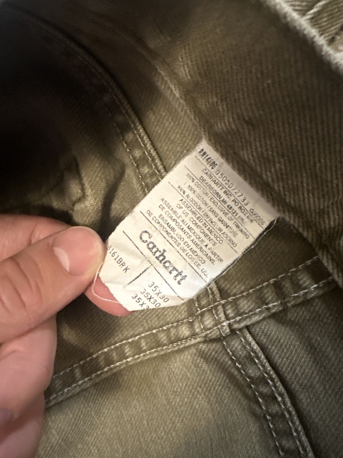 Carhartt × Vintage Vintage Carhartt Pants Size US 32 / EU 48 - 5 Thumbnail