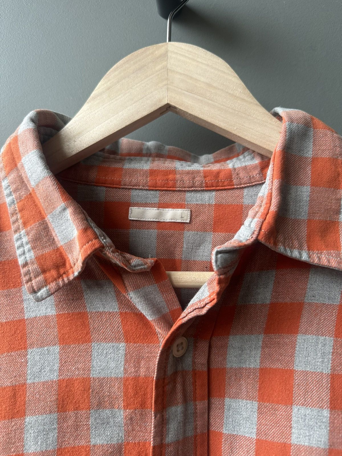 GU Gu Plaid Flannel Check Shirt Size L Size US L / EU 52-54 / 3 - 3 Thumbnail