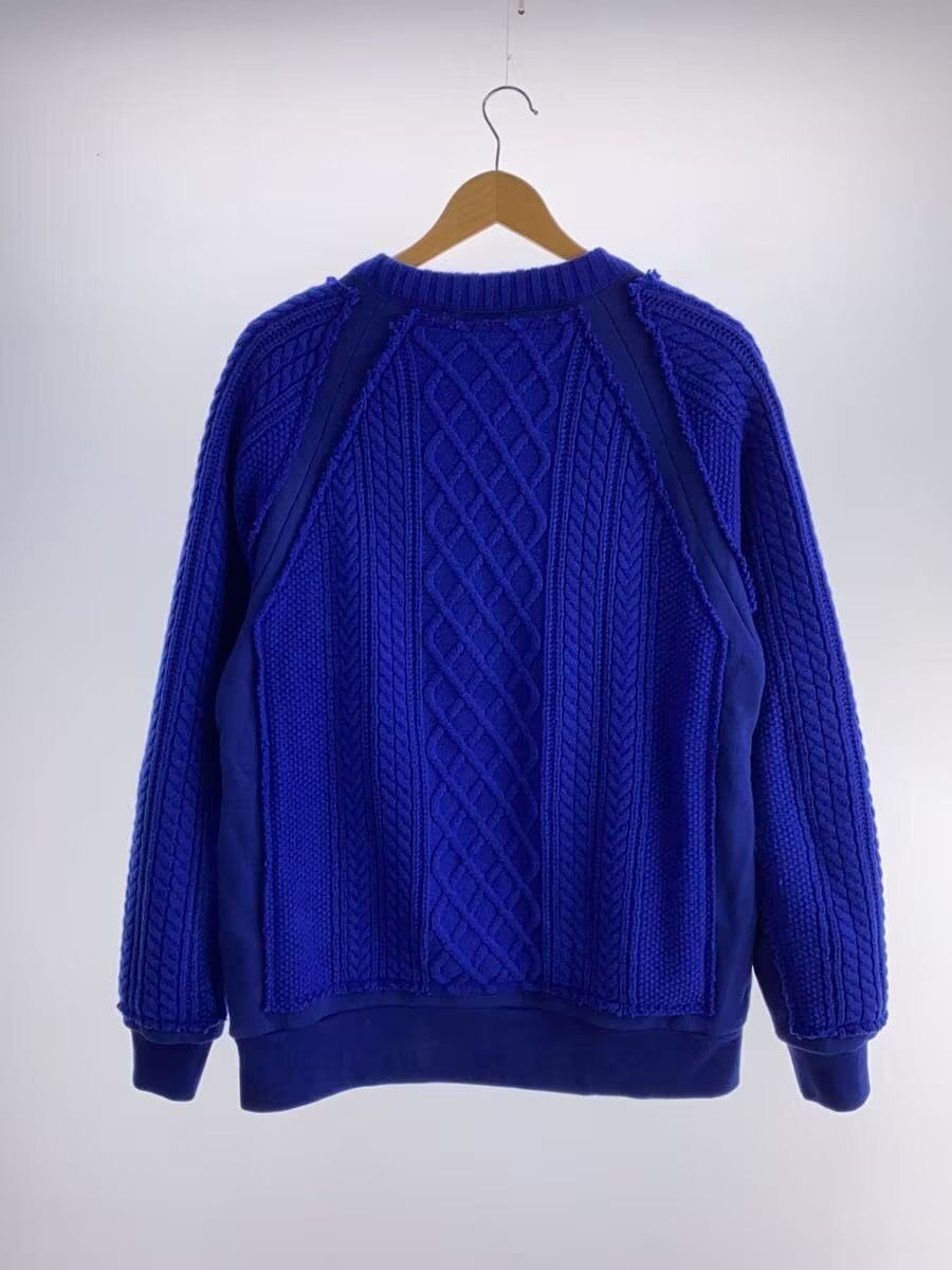 Undercover AW22 Open Seam Cable Knit Woo Sweater Size US M / EU 48-50 / 2 - 2 Thumbnail