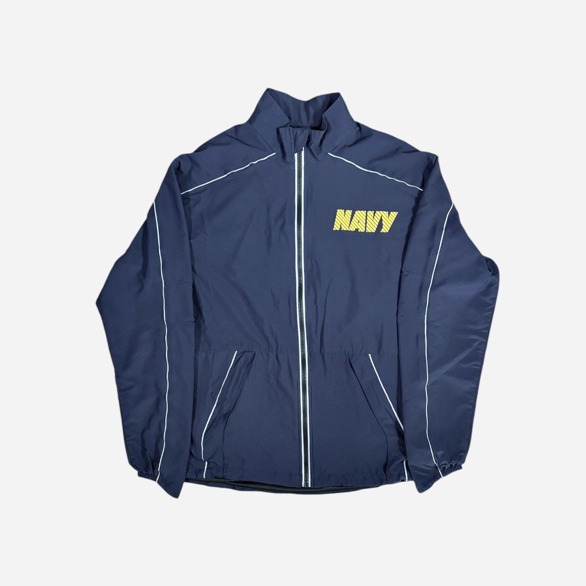 Other US Navy Running Physical Fitness Jacket Blue Yellow Sz S Size US S / EU 44-46 / 1 - 13 Thumbnail