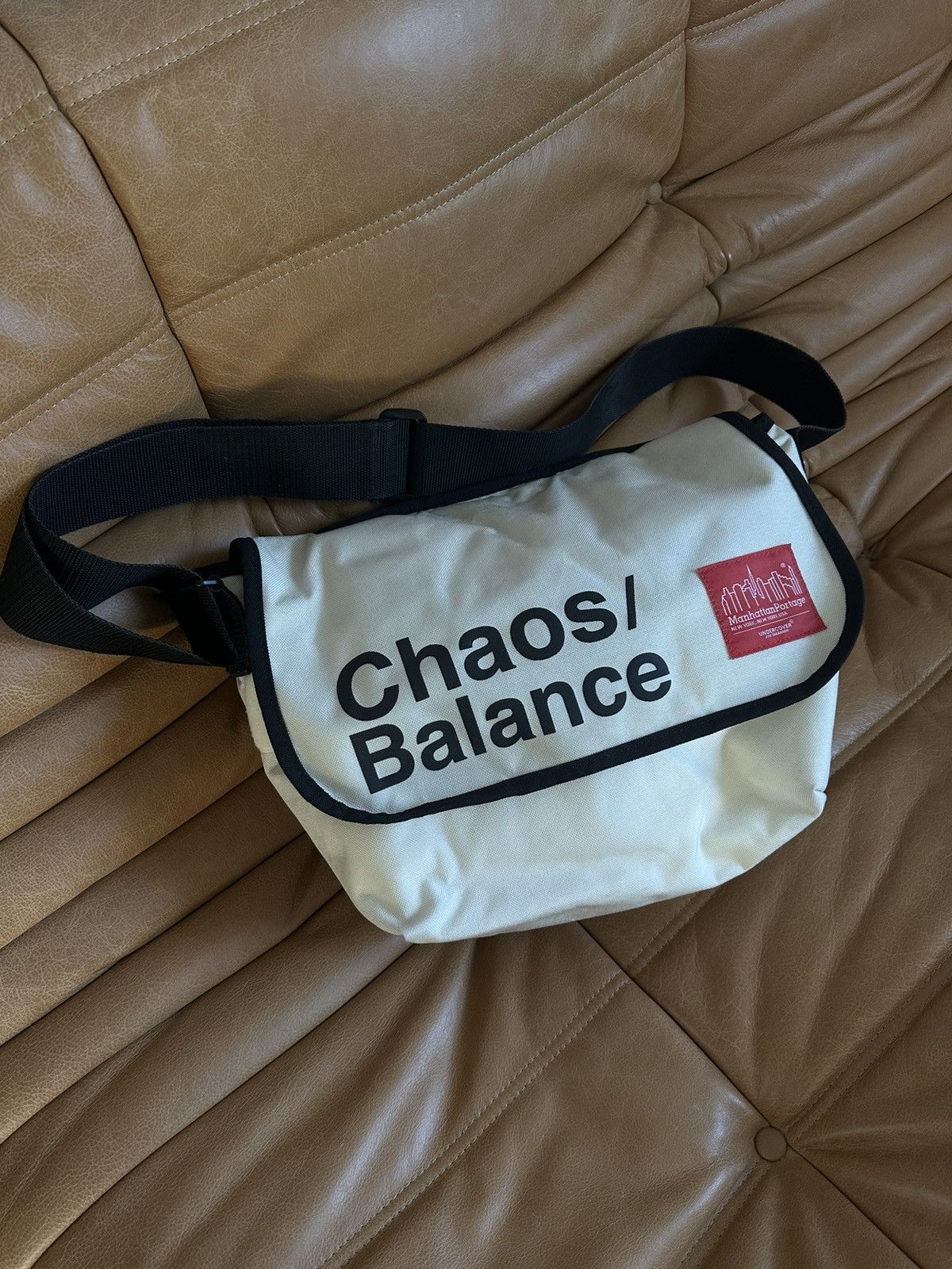 Ivory Undercover x Manhattan Portage messenger bag