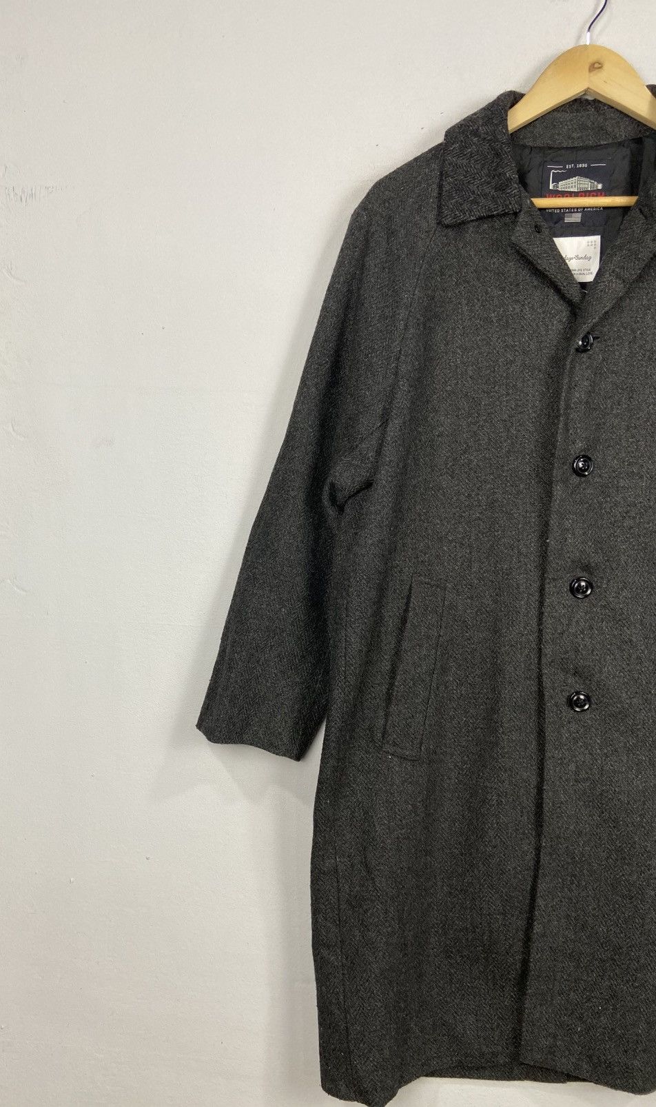 Japanese Brand × Other × Woolrich Woolen Mills WOOLRICH SEVENDAY SUNDAY OVERCOAT Size US M / EU 48-50 / 2 - 3 Thumbnail