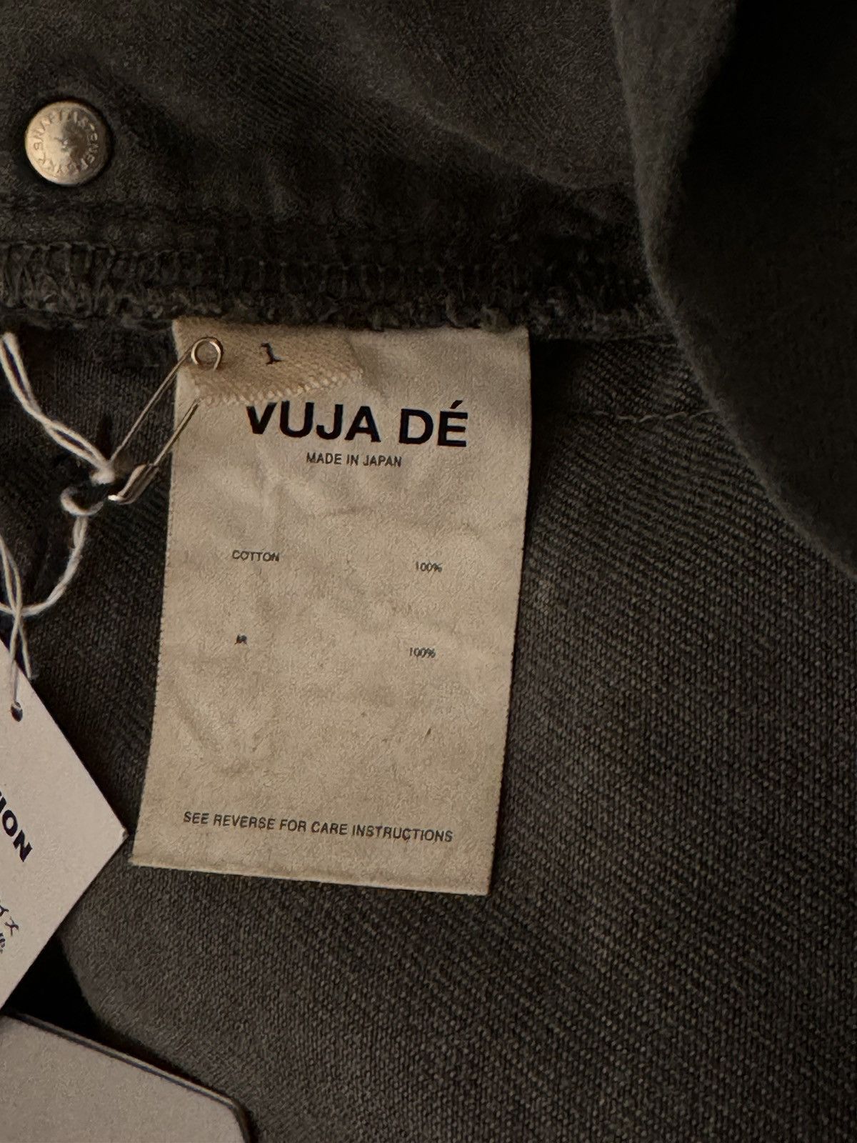 Vuja De Vuja De Gray Uneven Dye Denim Size US 32 / EU 48 - 6 Thumbnail