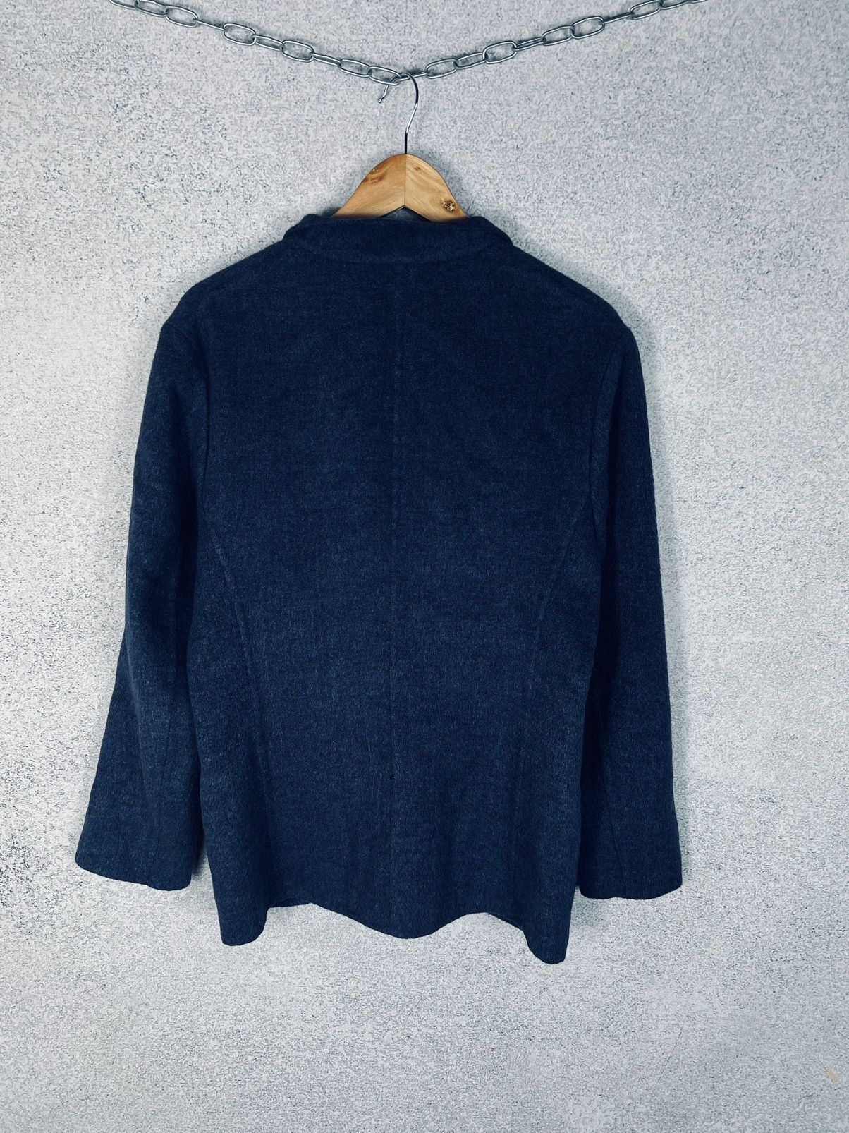 Jil Sander Vintage Jill Sander Designer Wool Blazer Ladies Size 44 Size ONE SIZE - 9 Thumbnail