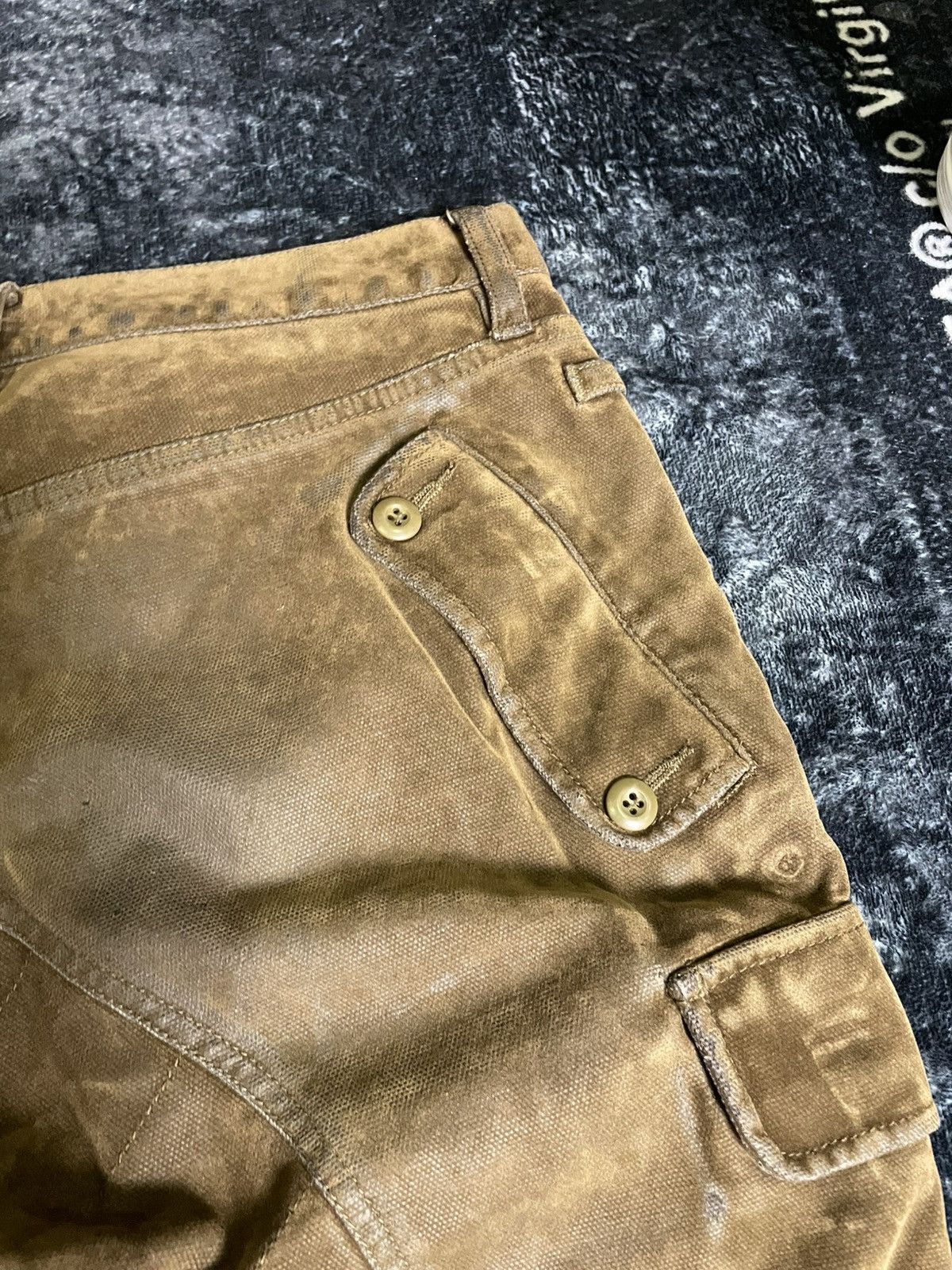 PPFM PPFM Velvet MultiPocket Cargo Pant Size US 32 / EU 48 - 14 Thumbnail