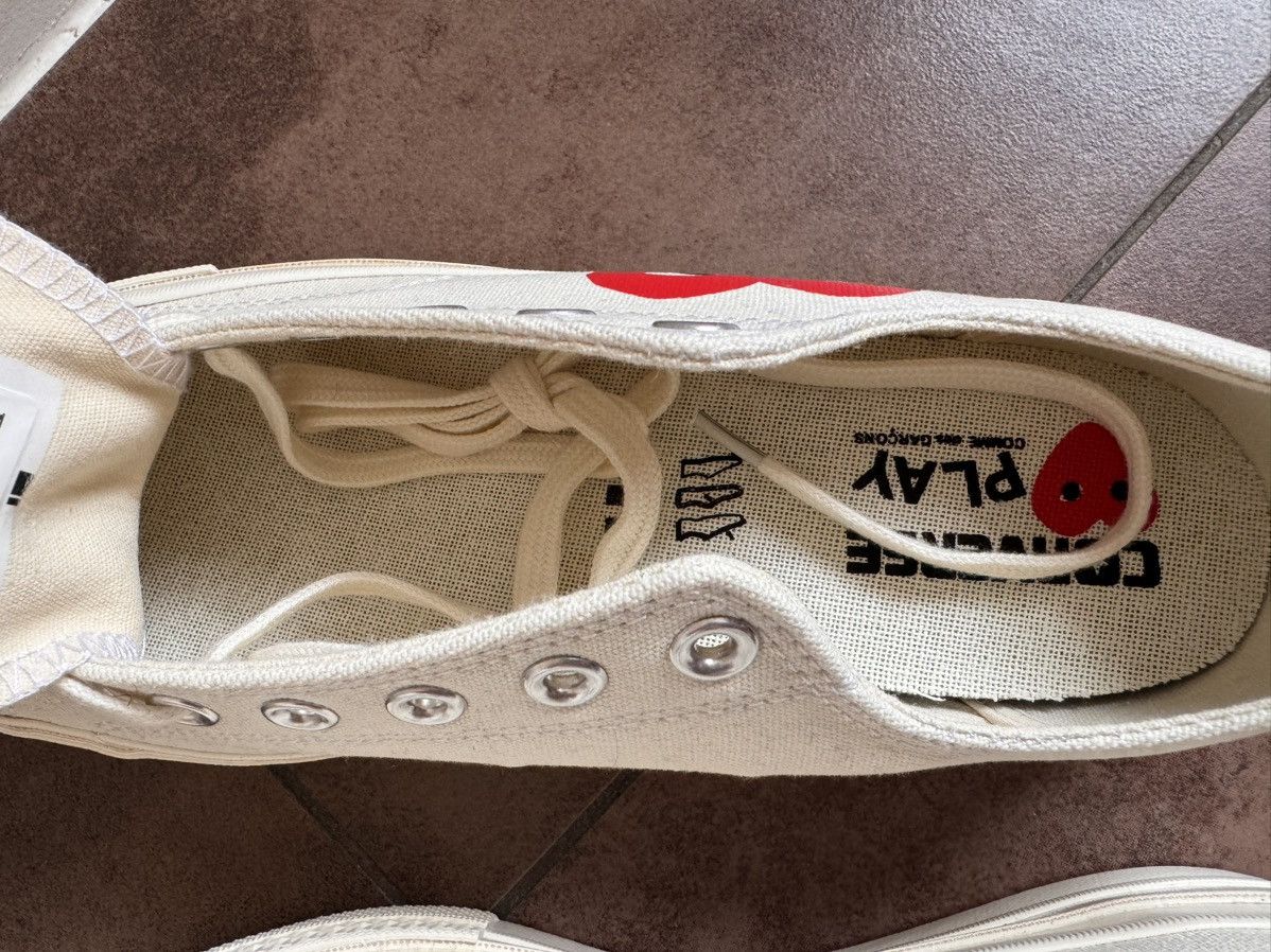 Comme des Garcons PLAY × Converse Converse X CDG Size US 8.5 / EU 41-42 - 9 Thumbnail