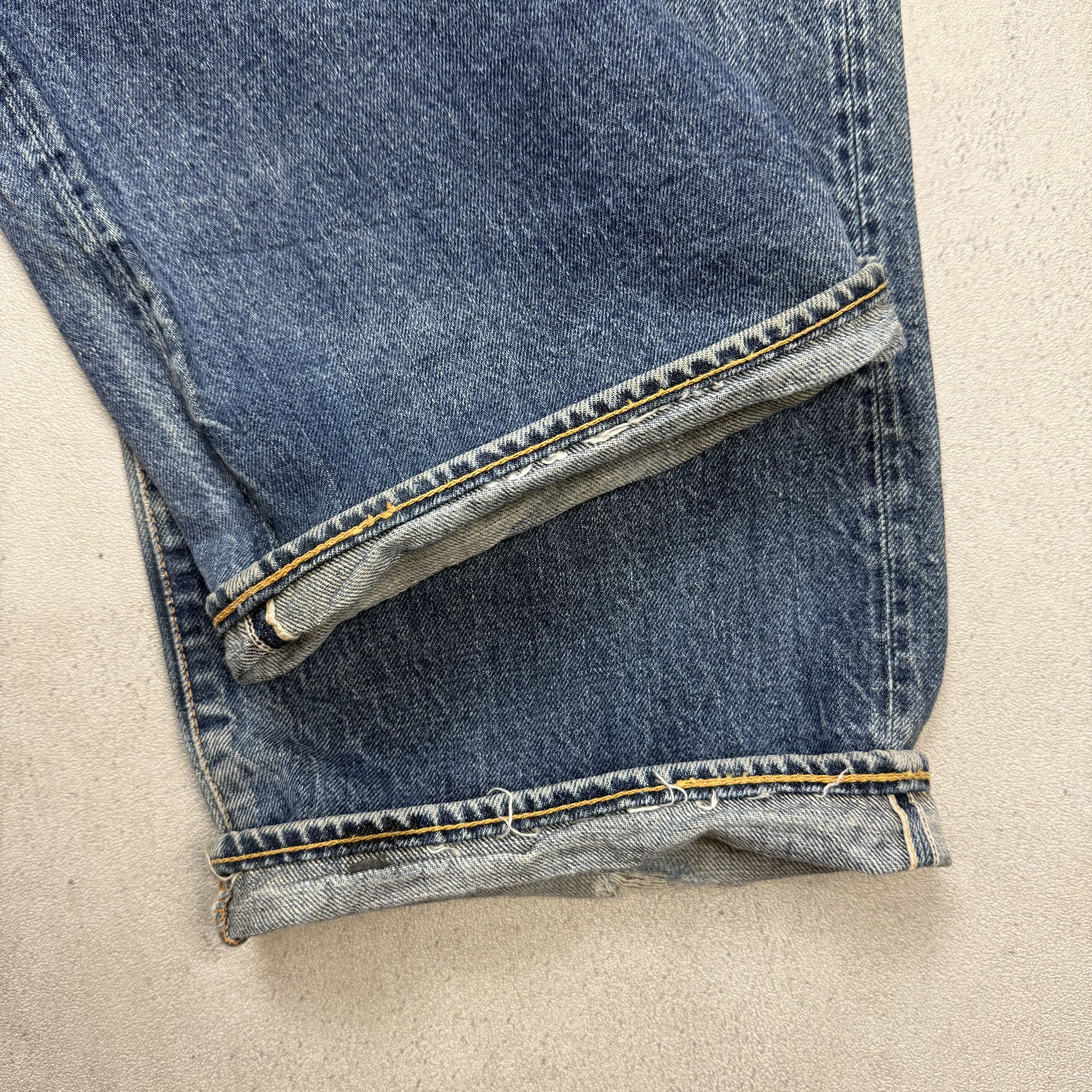 Evisu Vintage Evisu Selvedge Jeans Distressed Denim Size US 38 / EU 54 - 6 Thumbnail