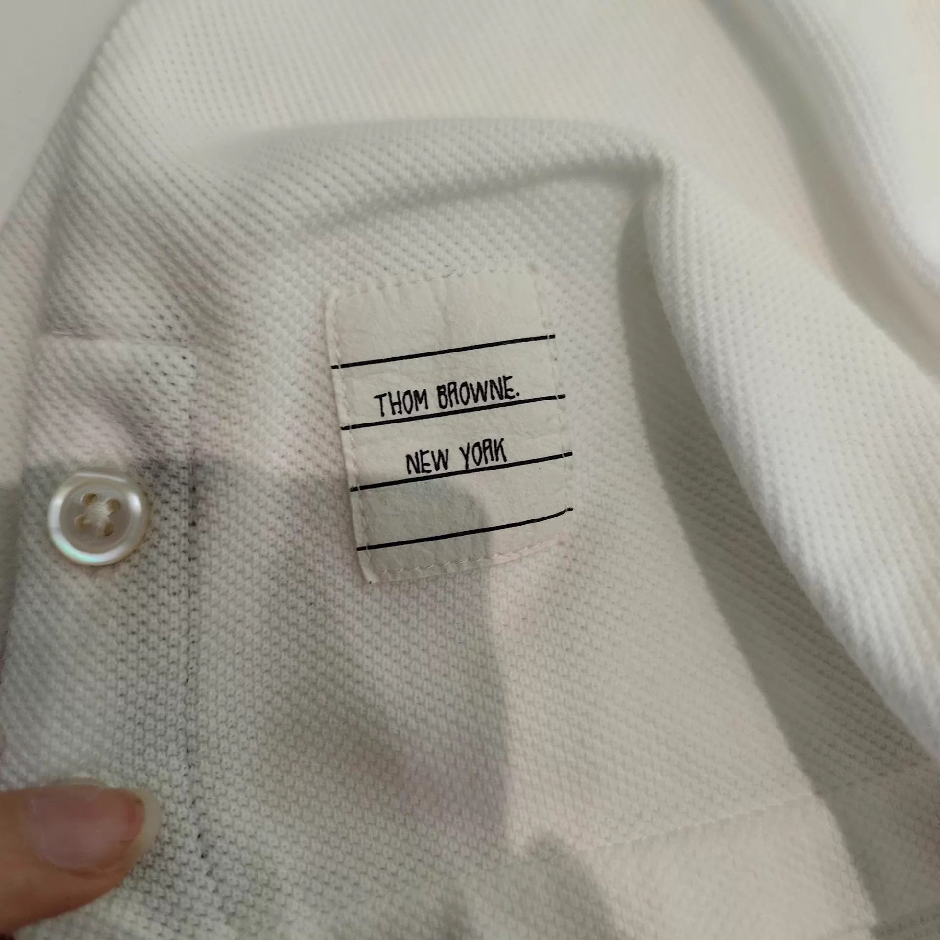 Thom Browne TB 38 Short Sleeve Shirt Like New Size XS / US 0-2 / IT 36-38 - 4 Thumbnail