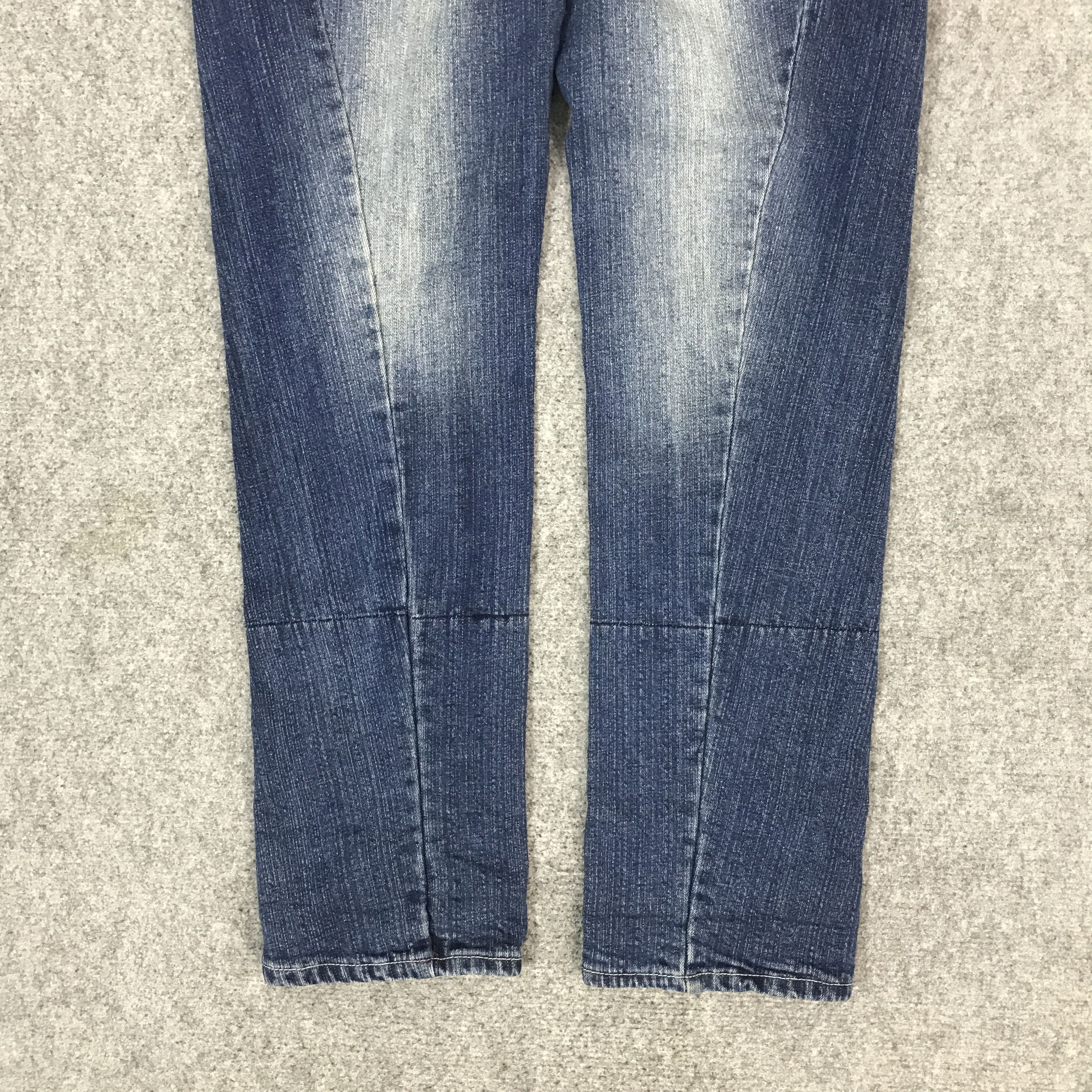 Japanese Brand CONTNO JAPAN DENIM DOUBLE WAIST DESIGN STYLE PANTS Size US 30 / EU 46 - 3 Thumbnail