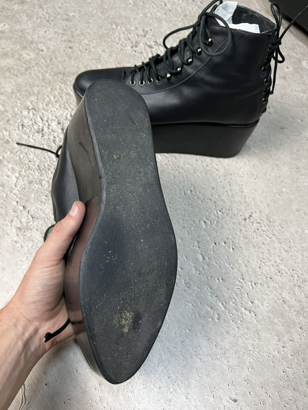 Japanese Brand × Seditionaries BELLY BUTTON born in TOKYO spike leather stylish boots Size US 6.5 / EU 39-40 - 9 Thumbnail