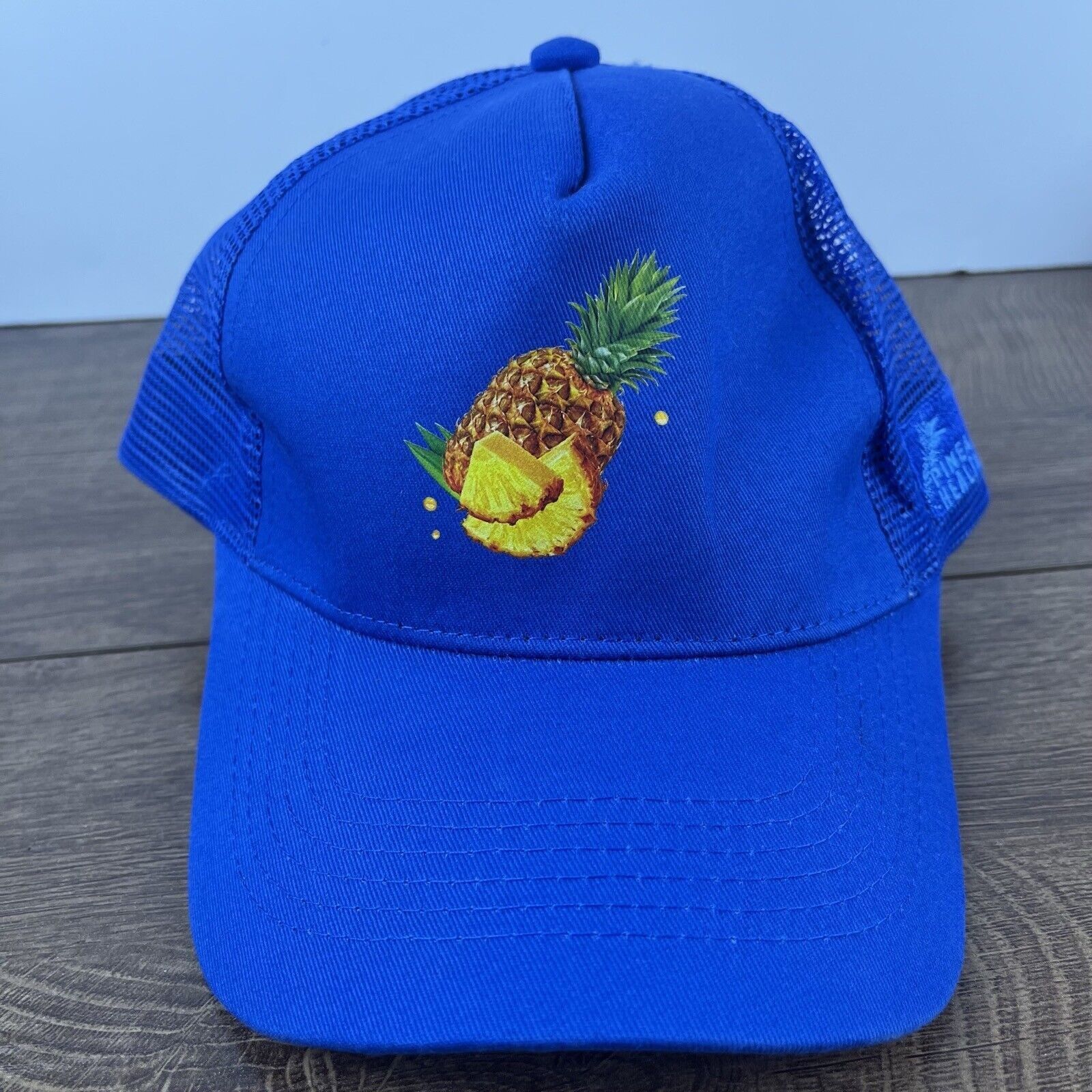 Other Pineapple Snapback Hat Blue Pineapple Adjustable Hat Adult F Size ONE SIZE - 1 Thumbnail