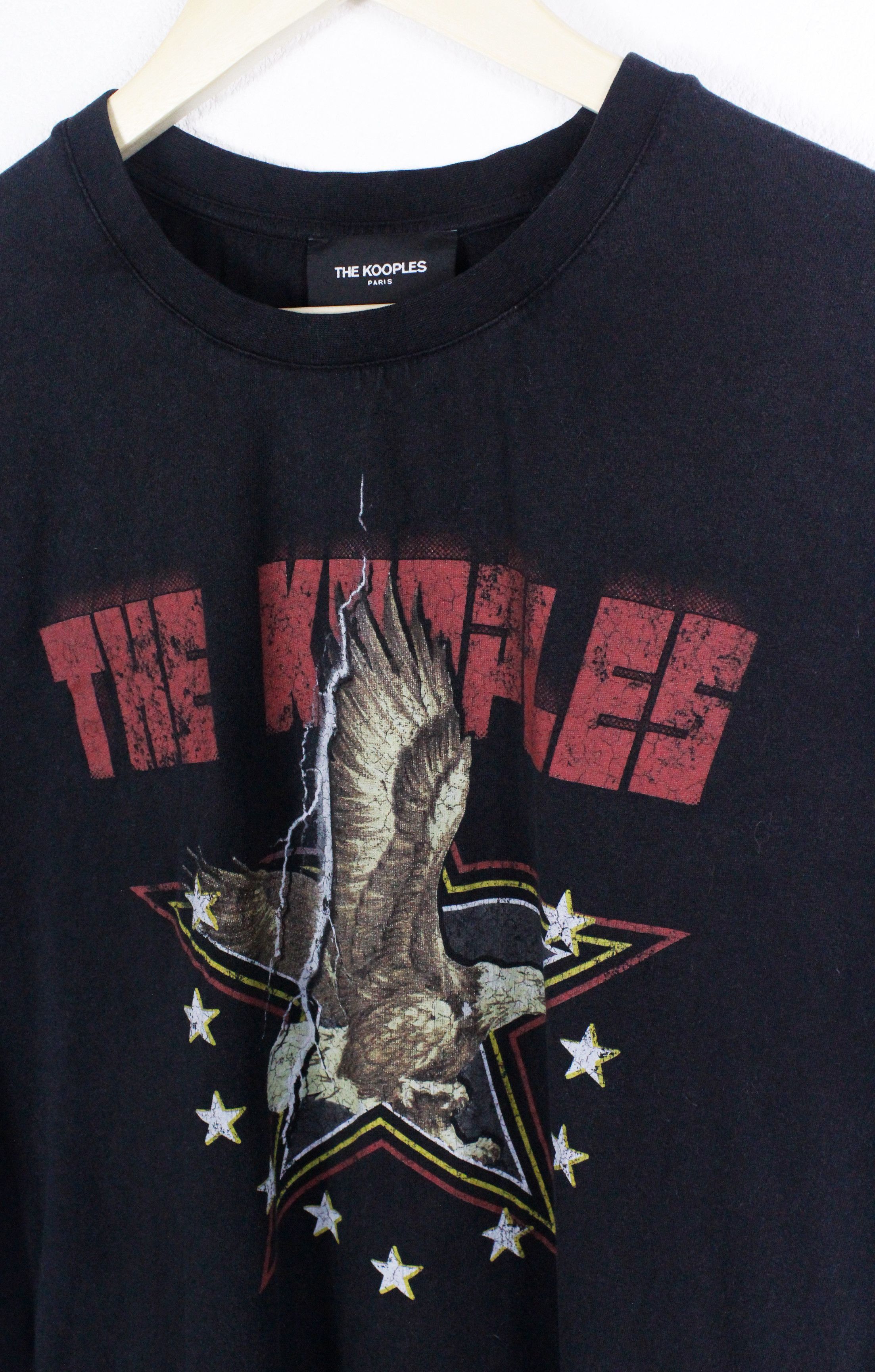 The Kooples The Kooples Eagle Logo Graphic Print Tee T-shirt Size US L / EU 52-54 / 3 - 2 Thumbnail