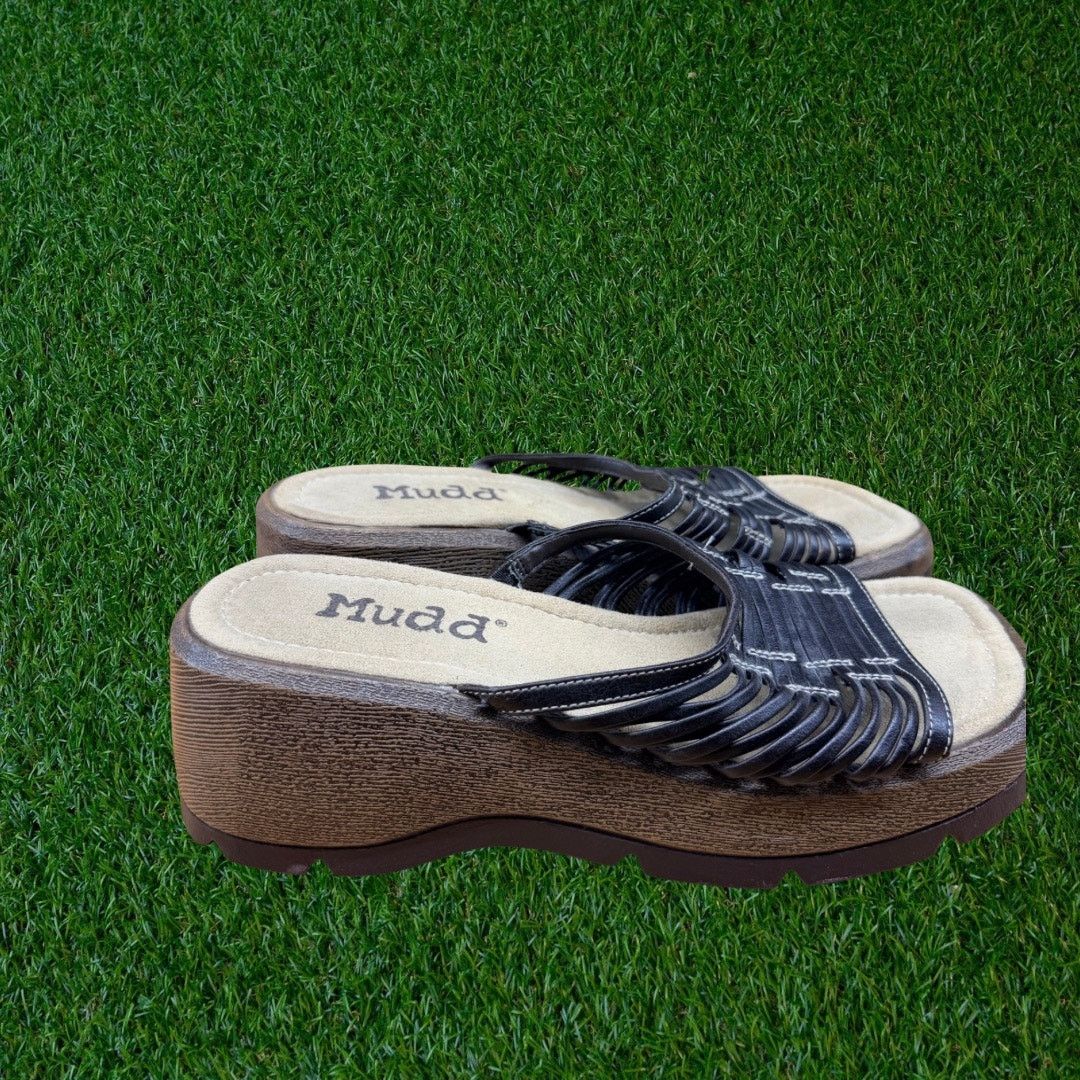 Other Vintage Mudd Platform Sandals Size US 7 / IT 37 - 4 Thumbnail