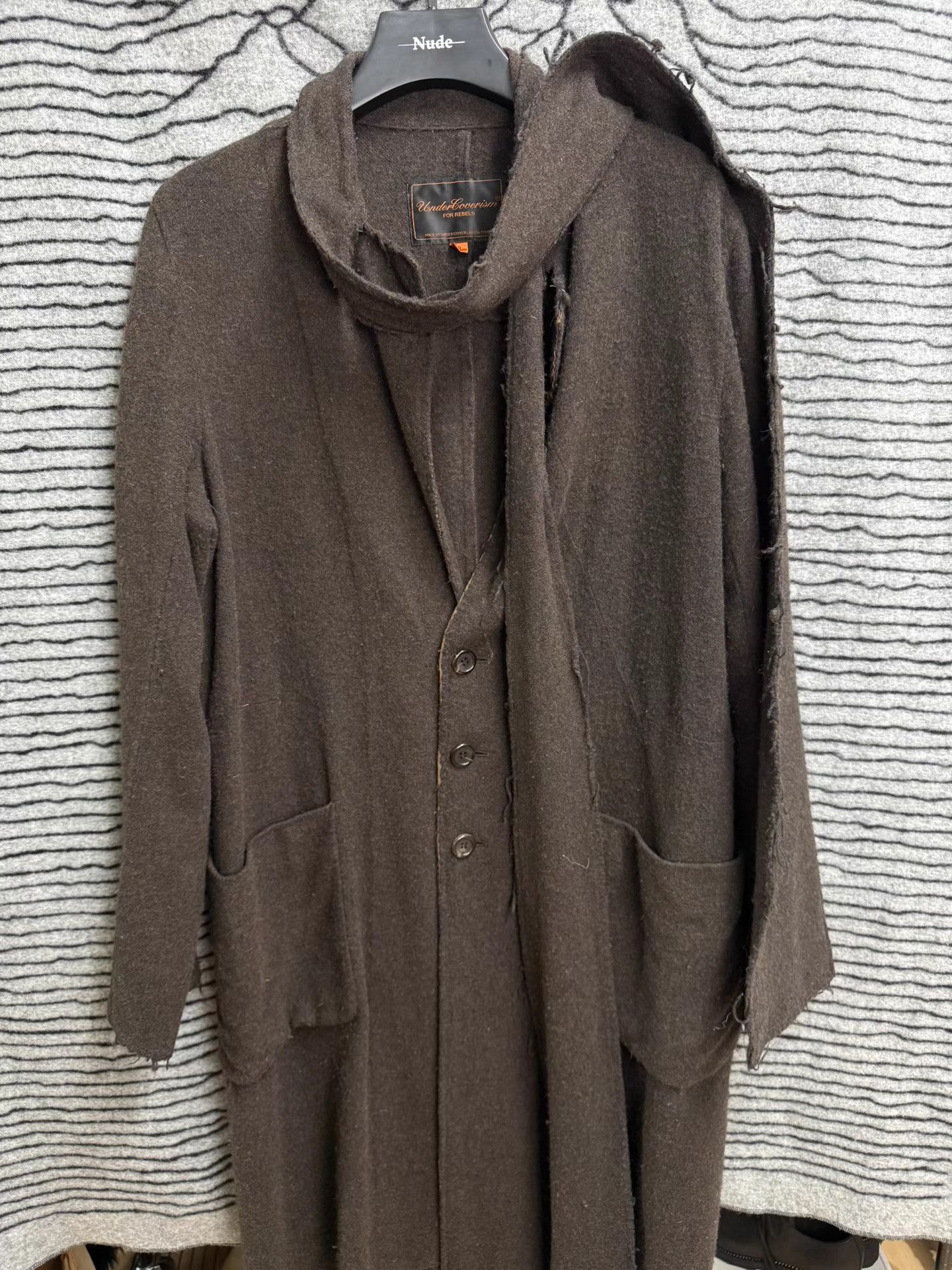 Undercover Undercover Double Scarf Distressed Coat K20 Size US L / EU 52-54 / 3 - 5 Thumbnail