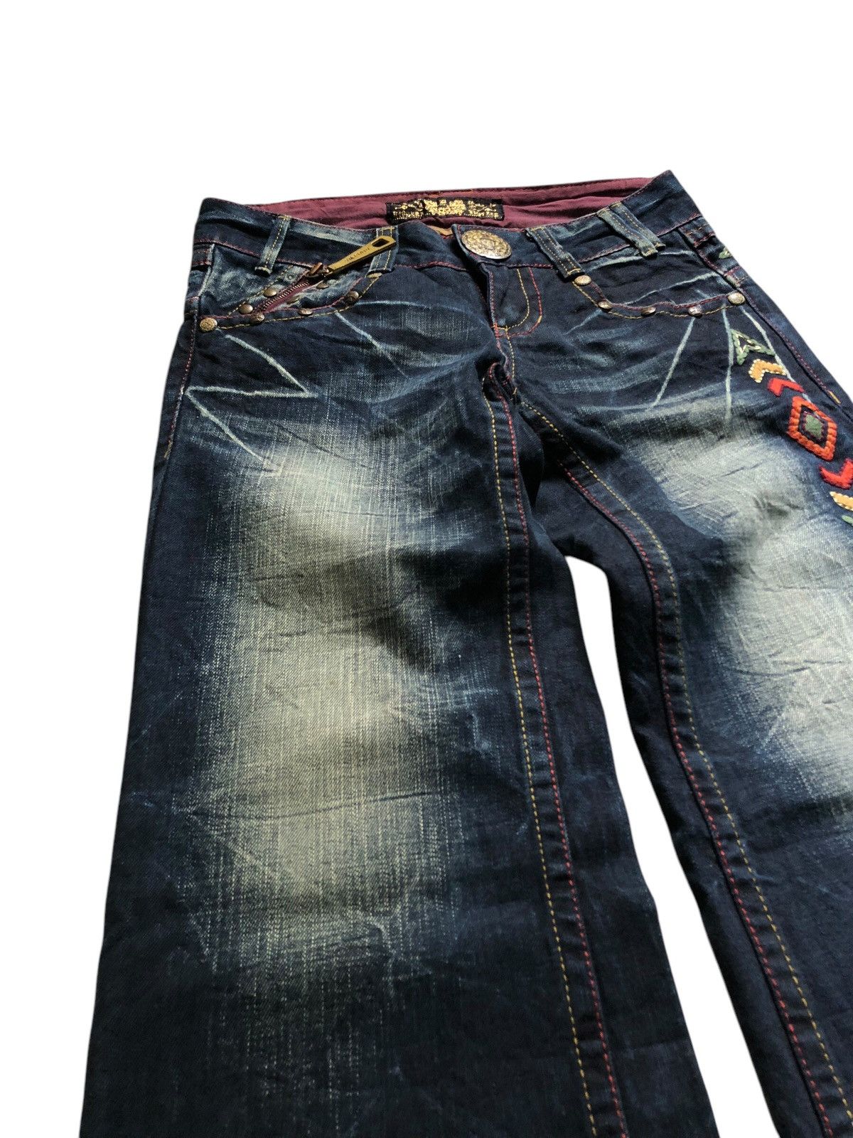 If Six Was Nine Riobera low rise flare jeans Size US 30 / EU 46 - 6 Thumbnail