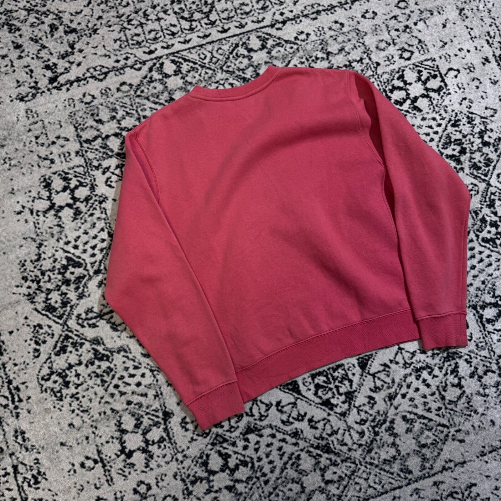 Nike × Vintage Vintage Nike Unisex Pink Cotton Sweatshirt Size M Size US M / EU 48-50 / 2 - 12 Thumbnail