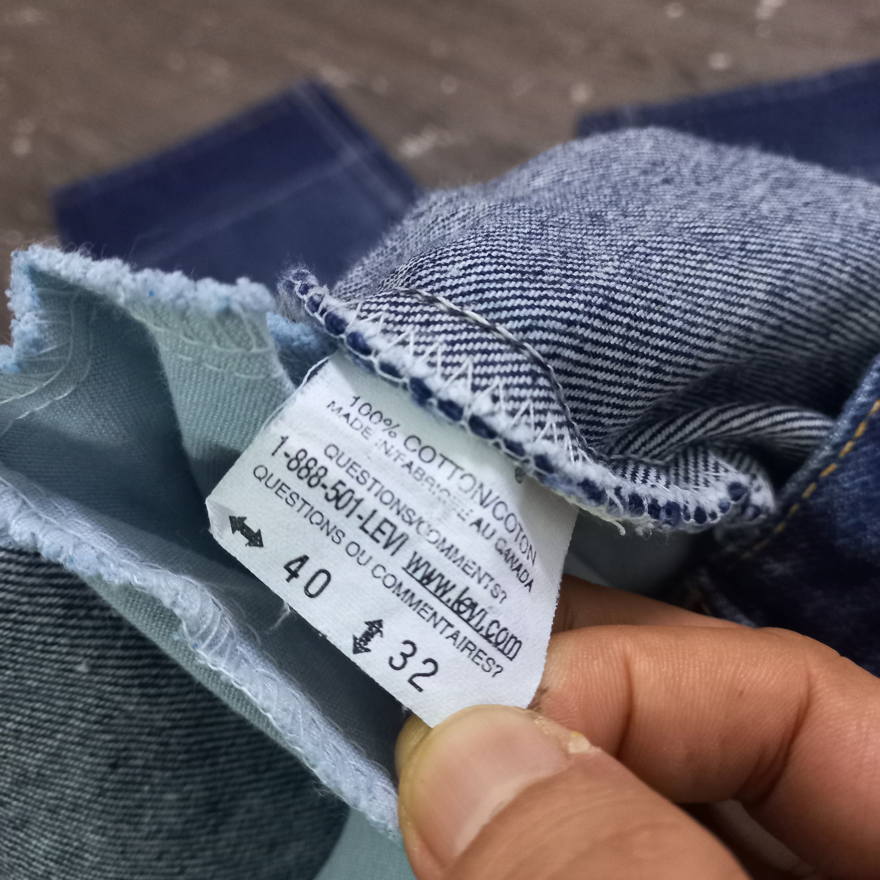 Levi's × Vintage Vintage levis orange tag made in canada Size 38" / US 16 / IT 52 - 3 Thumbnail