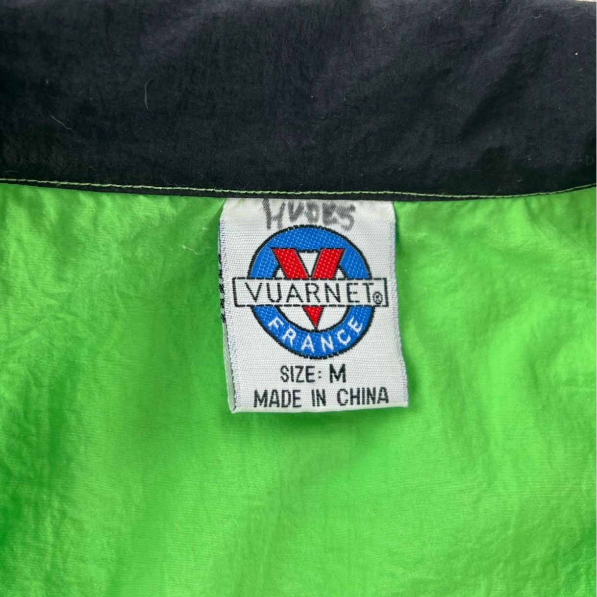 Vuarnet Vintage 80s Vuarnet Bright Green Pullover Windbreaker Jacket Size US M / EU 48-50 / 2 - 7 Thumbnail