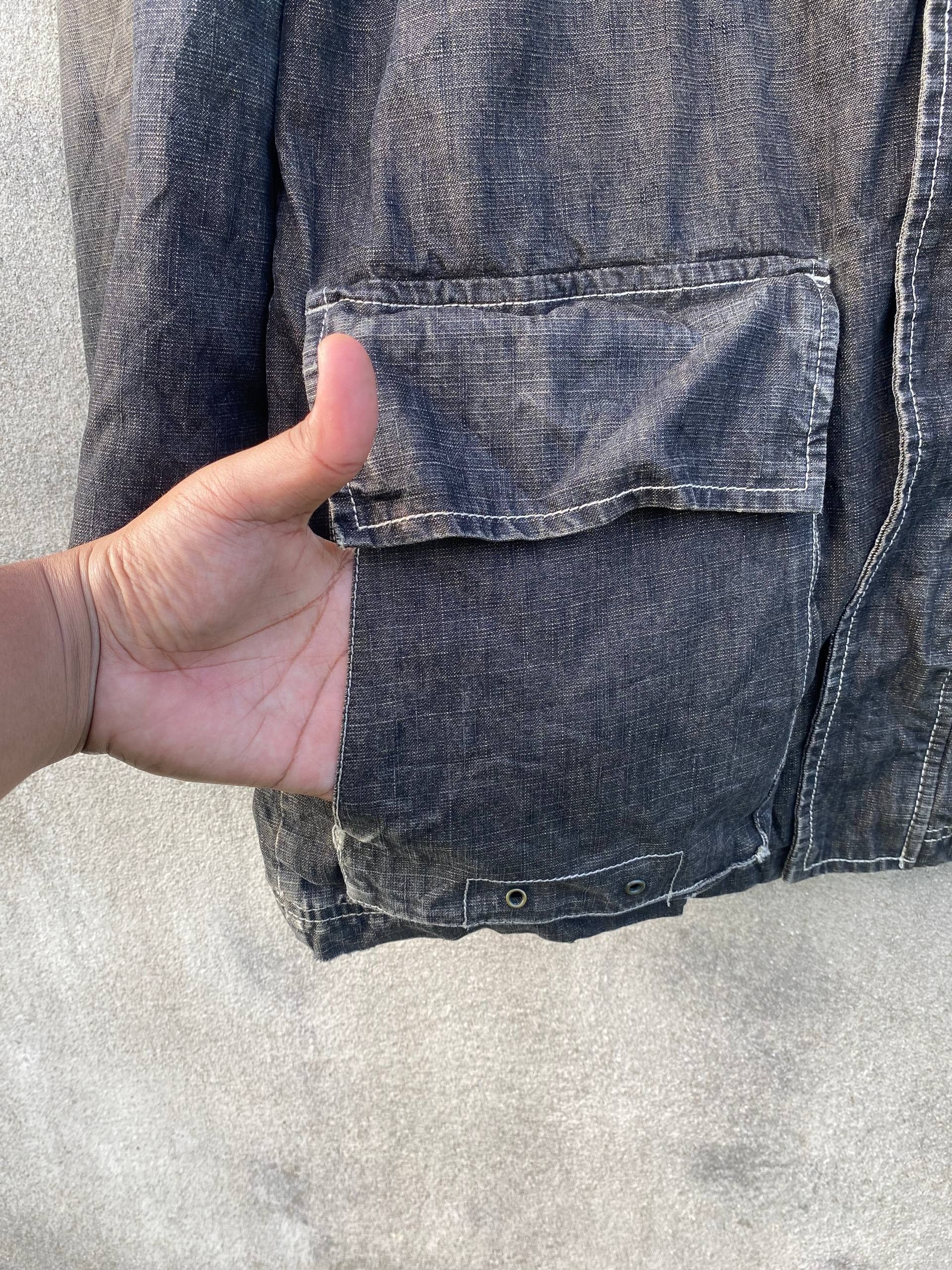 If Six Was Nine Allix+Design Y2K Japanese Grunge Fur Fireman Clasp Jacket Size US L / EU 52-54 / 3 - 7 Thumbnail