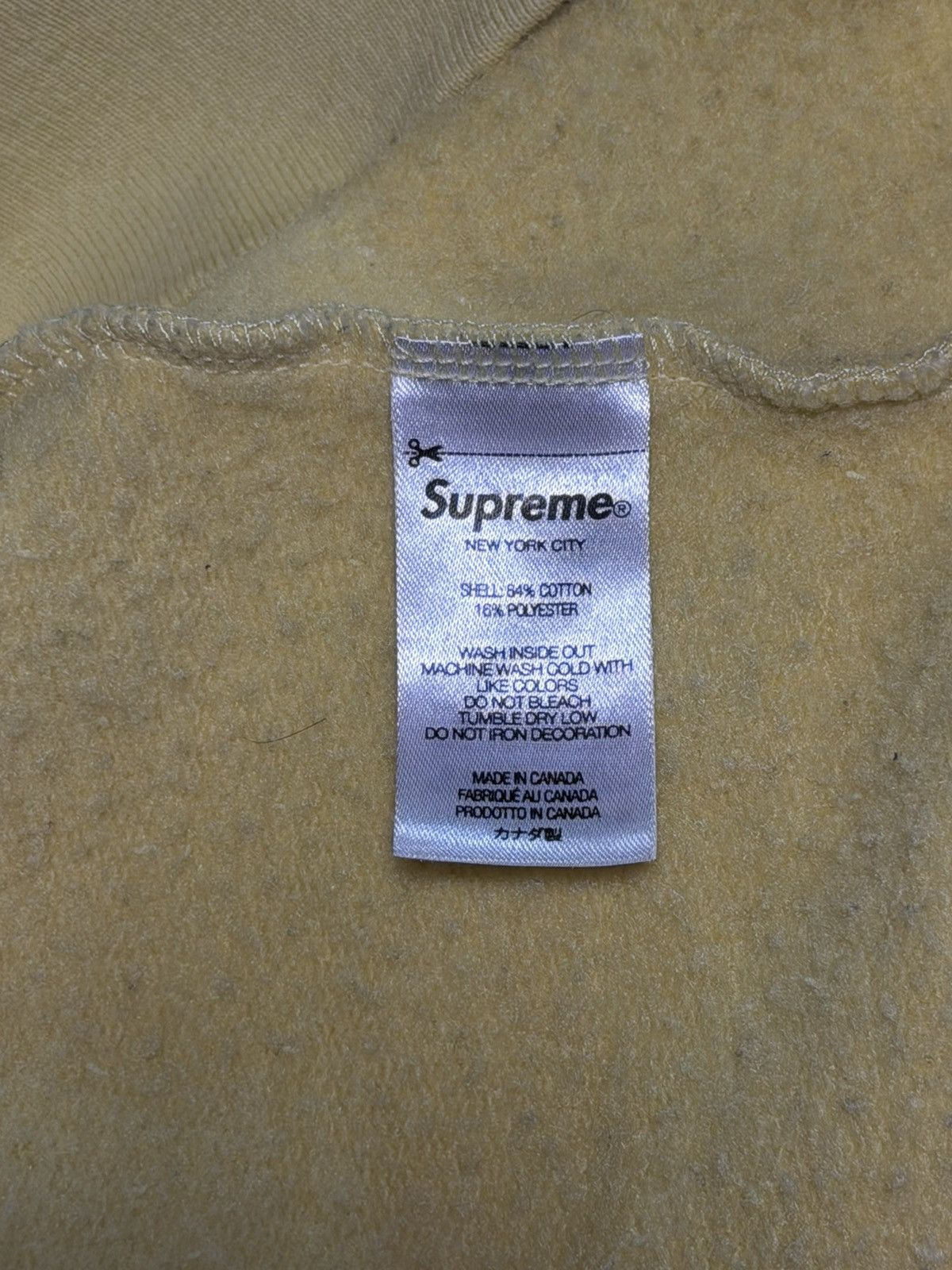 Supreme Supreme Underline Hoodie L Size US L / EU 52-54 / 3 - 6 Thumbnail