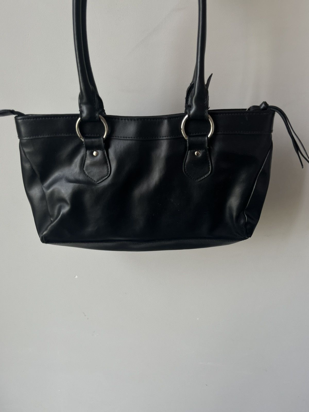 Japanese Brand × Vintage Vintage leather bag y2k handle bag opium swag Size ONE SIZE - 7 Thumbnail