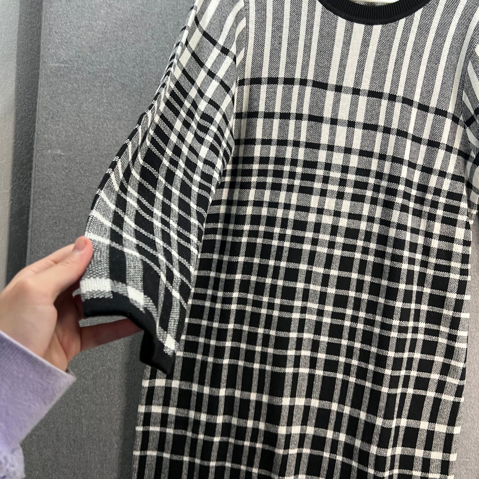 Isaac Mizrahi Isaac Mizrahi Live! Regular Jacquard Sweater Dress Size L / US 10 / IT 46 - 9 Thumbnail